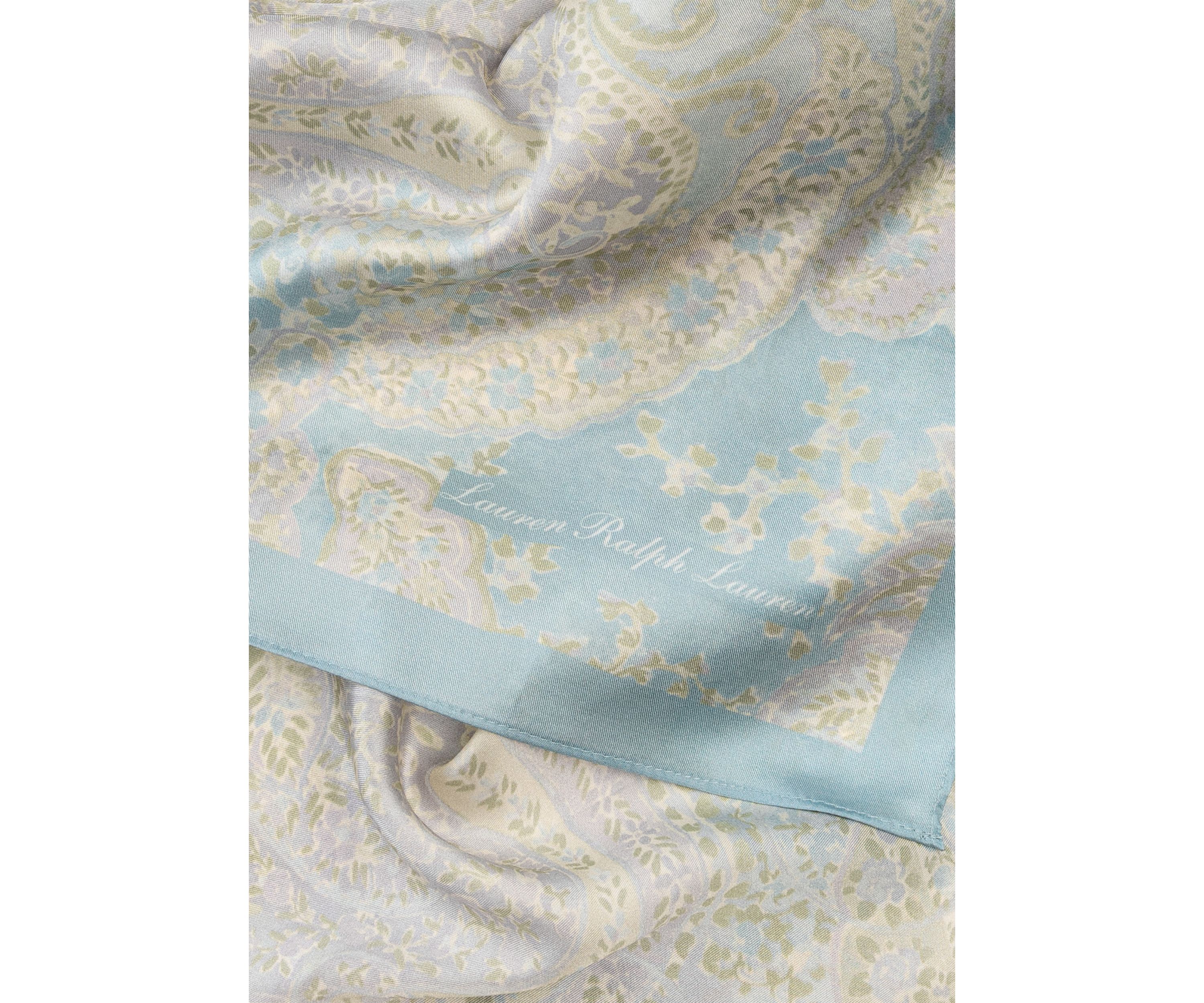 Spring Paisley Oversized Oblong Scarf