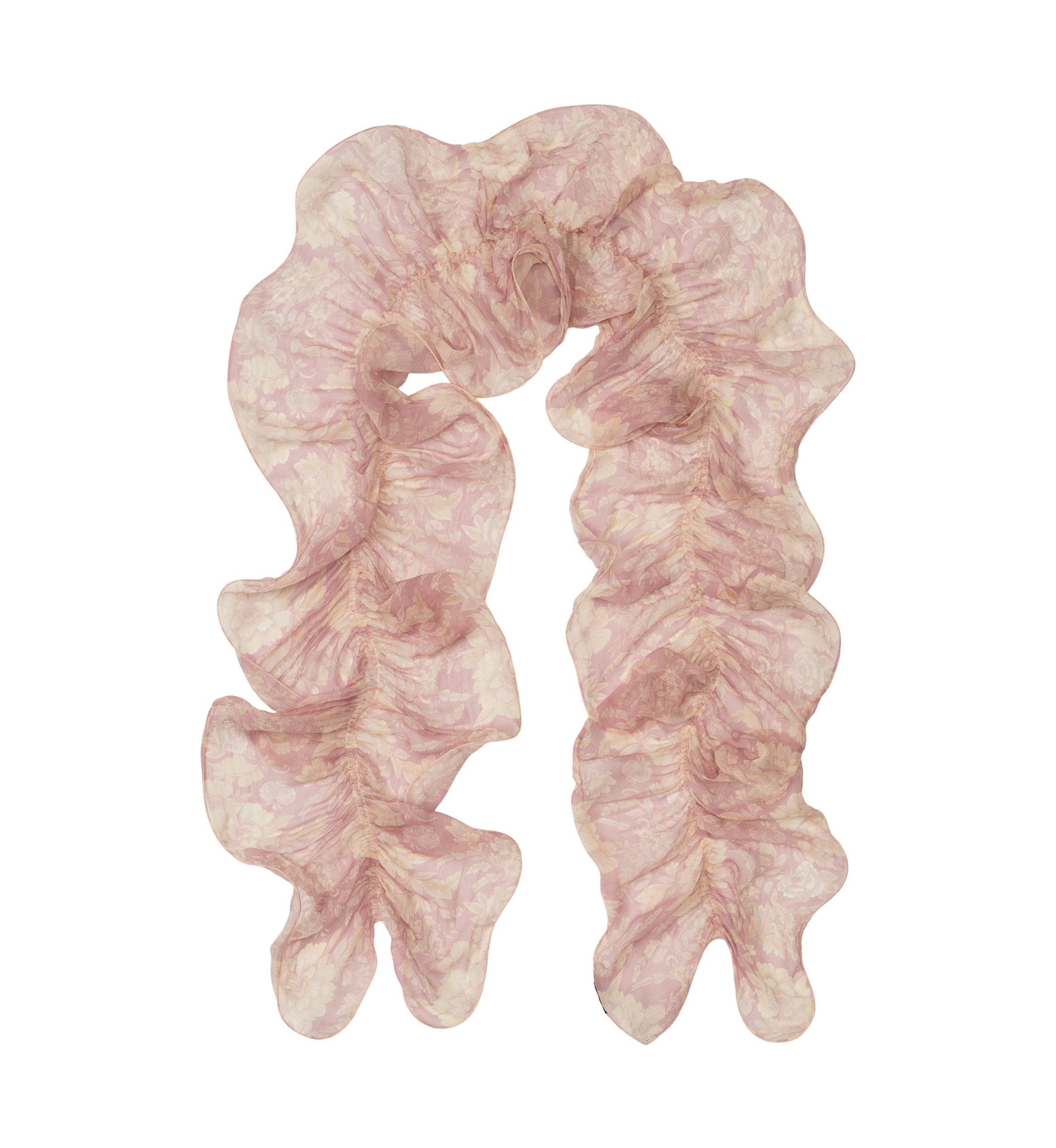 Floral Ruffle Boa
