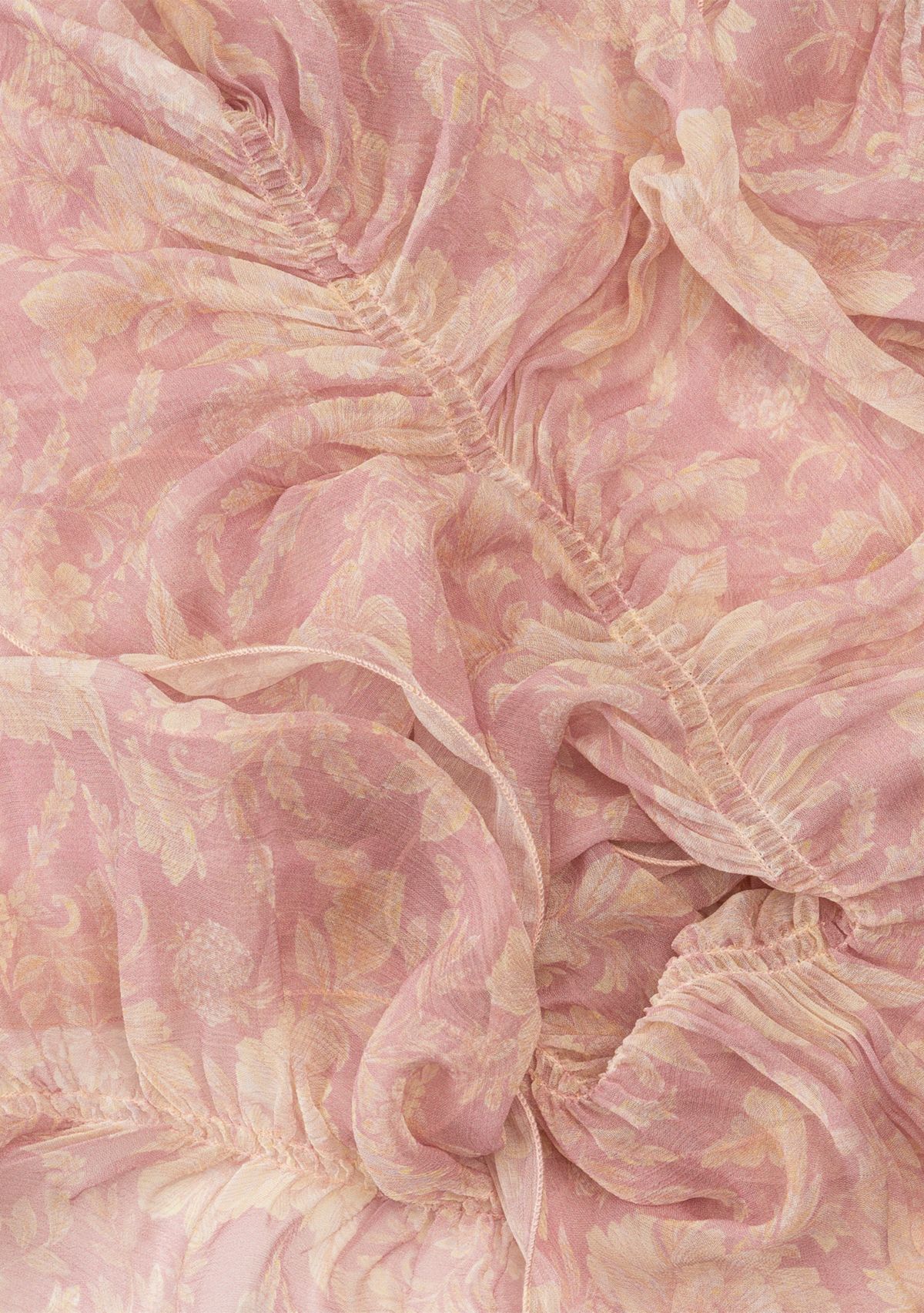 Floral Ruffle Boa