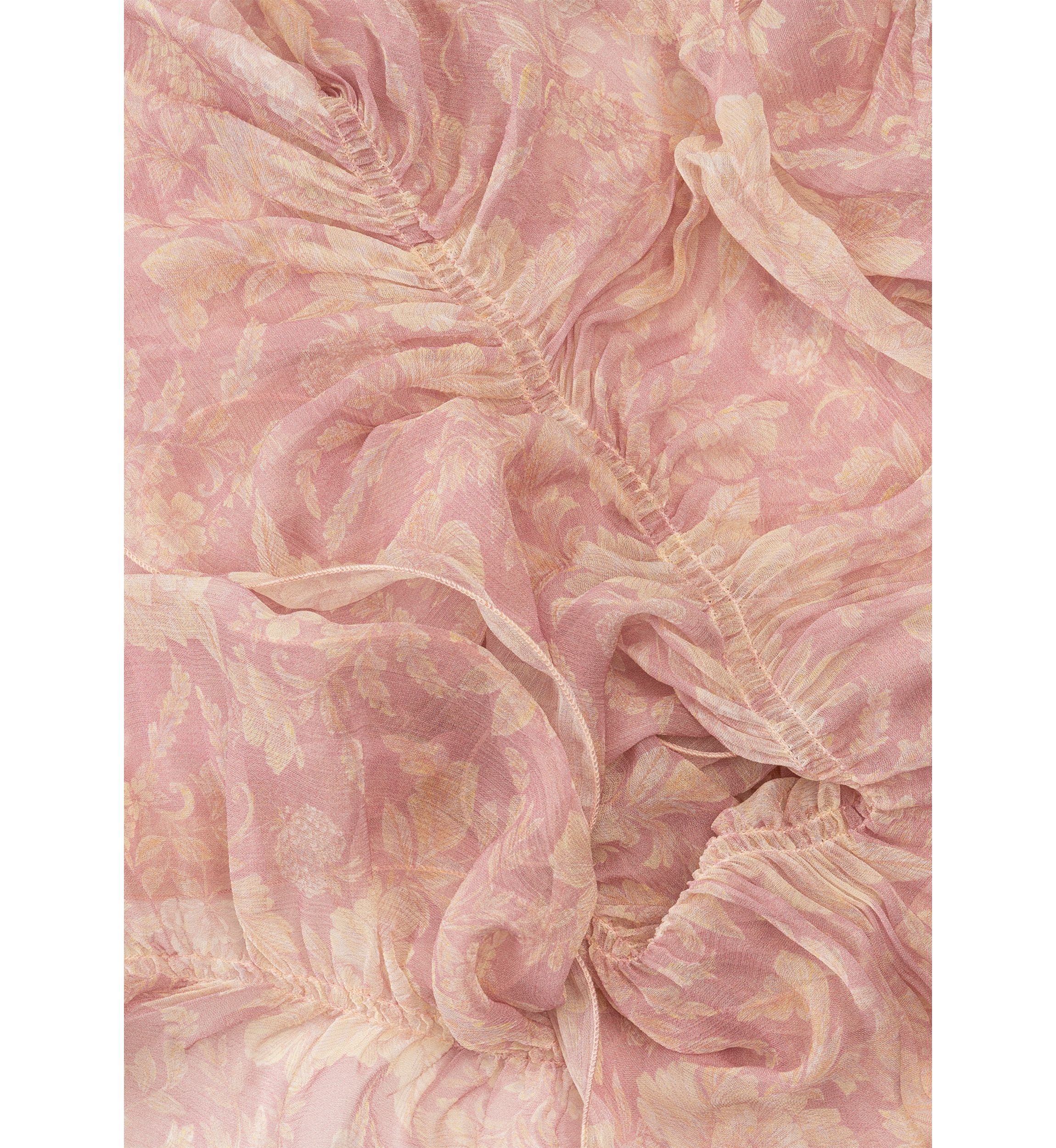 Floral Ruffle Boa
