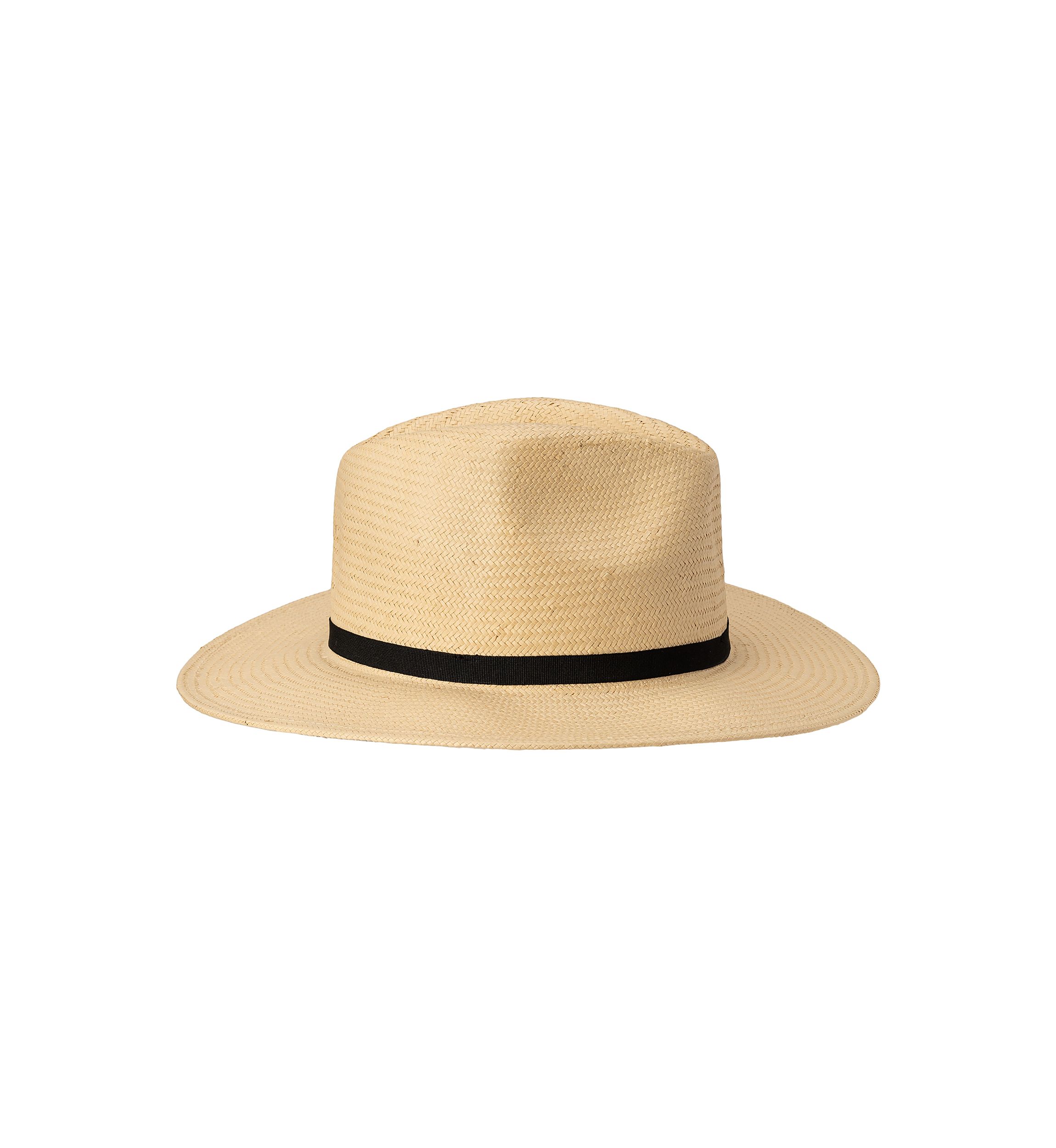 Panama Fedora Hat with Ribbon