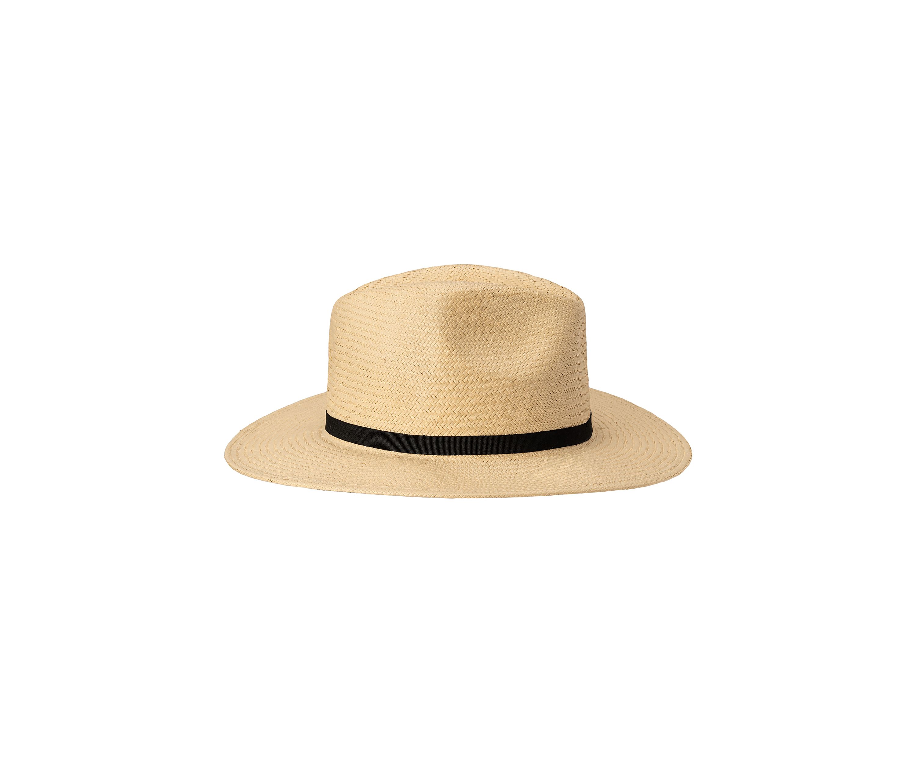Panama Fedora Hat with Ribbon