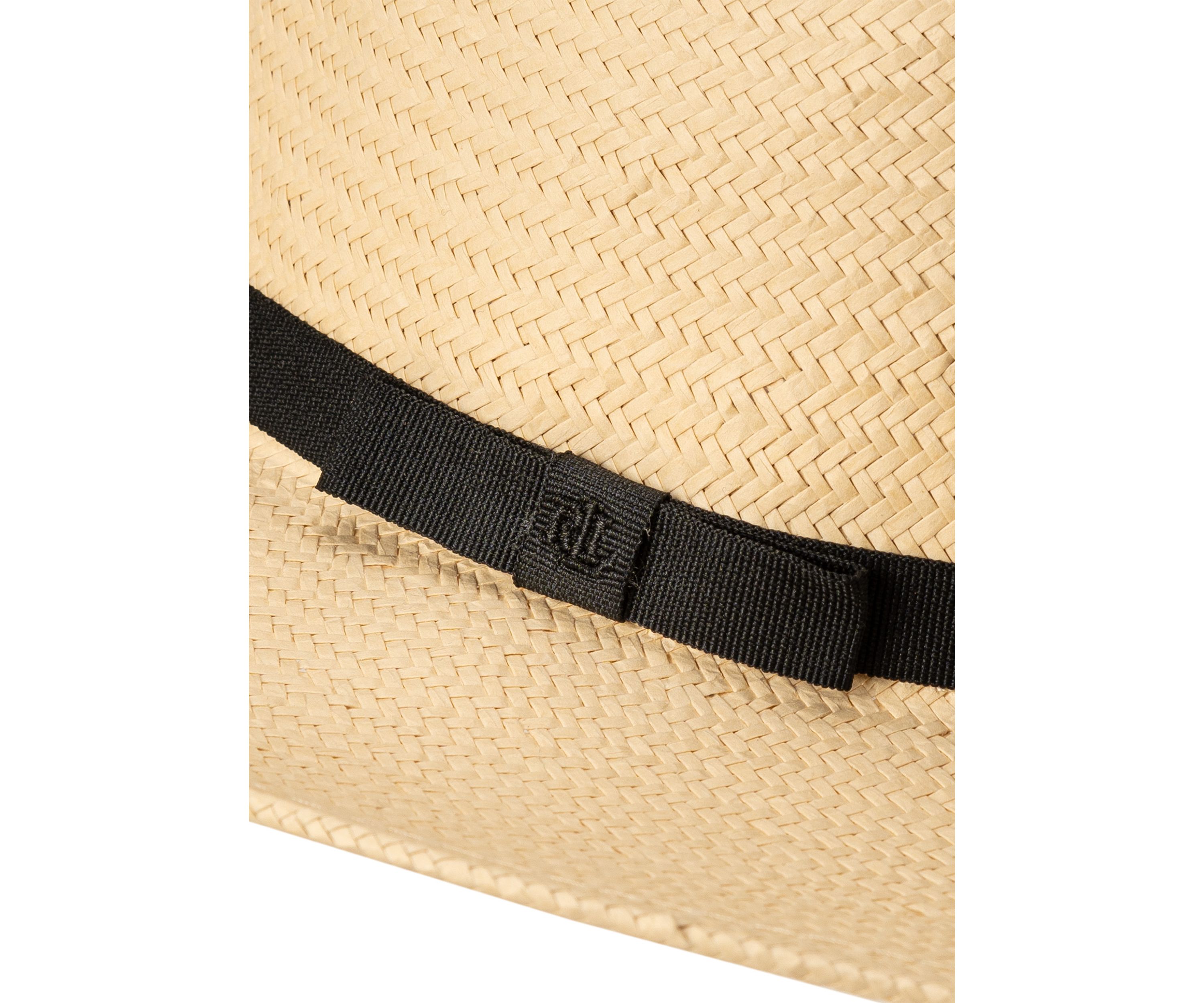 Panama Fedora Hat with Ribbon