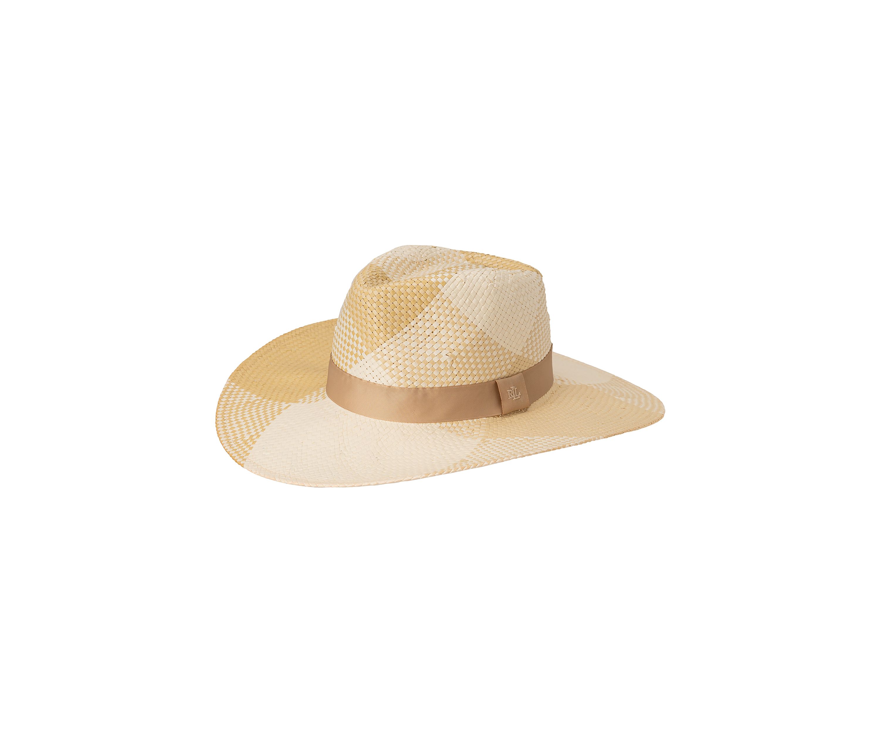Plaid Weave Fedora Sunhat
