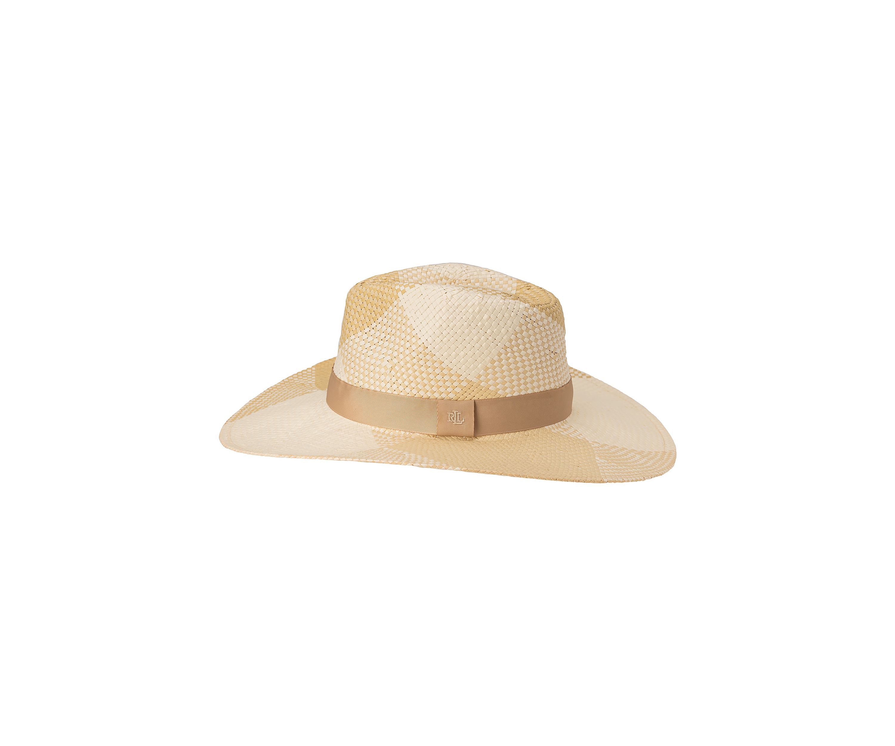 Plaid Weave Fedora Sunhat
