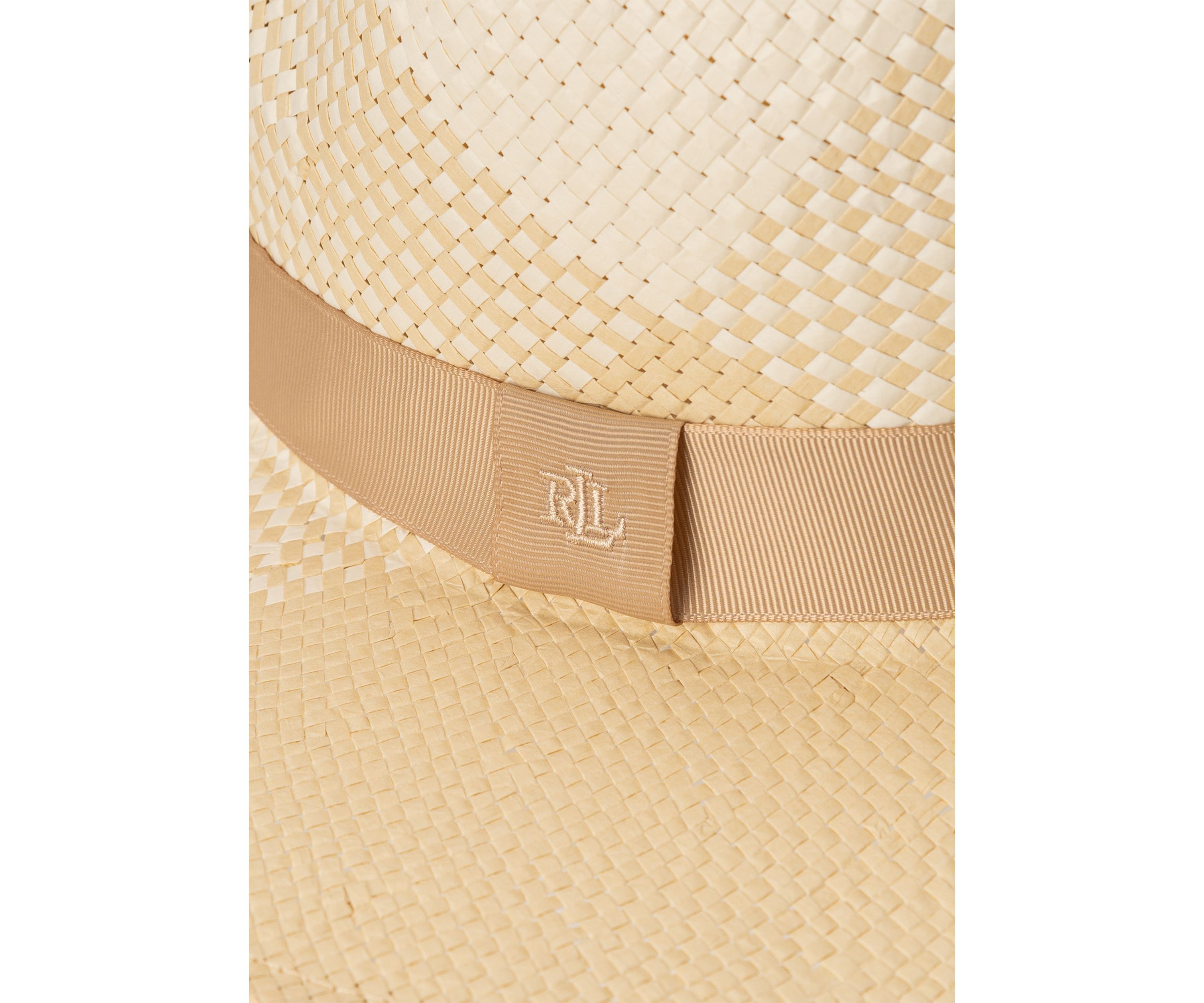 Plaid Weave Fedora Sunhat