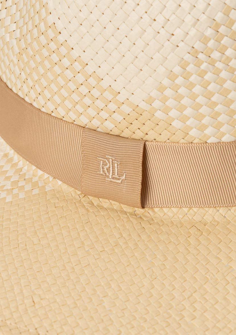 Plaid Weave Fedora Sunhat