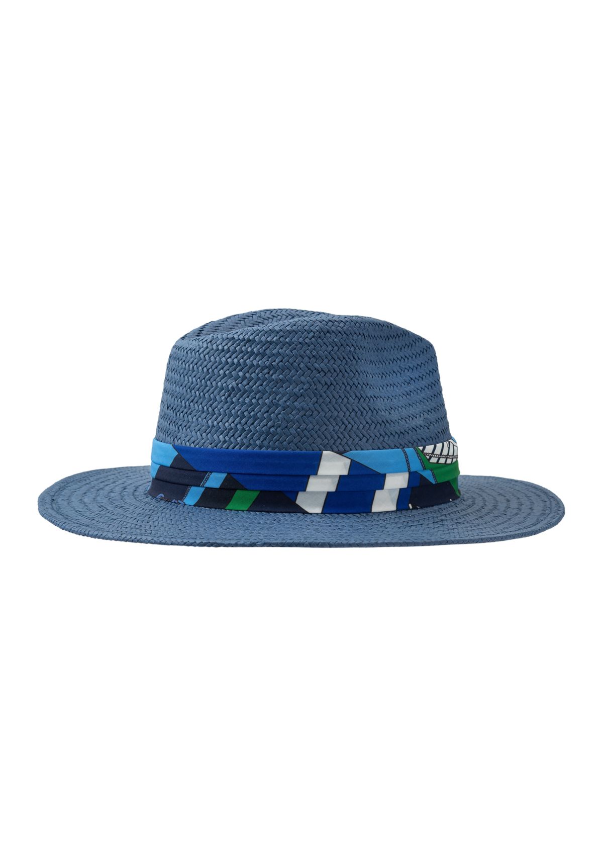 Fedora with Printed Band