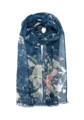 Floral Wrap Scarf 