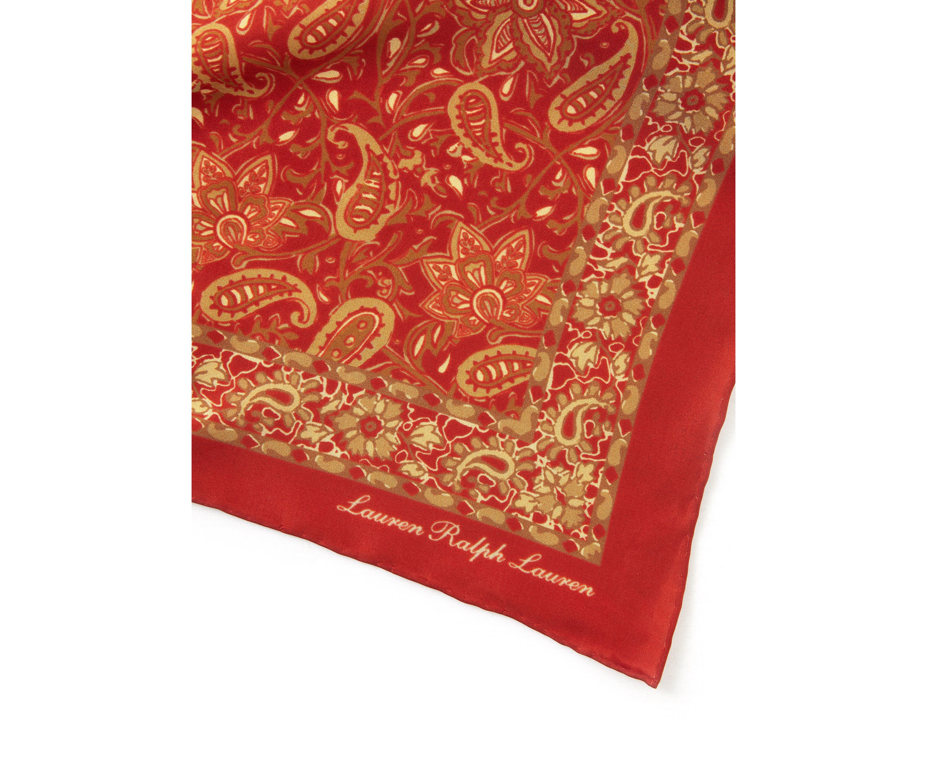 Paisley Square Scarf