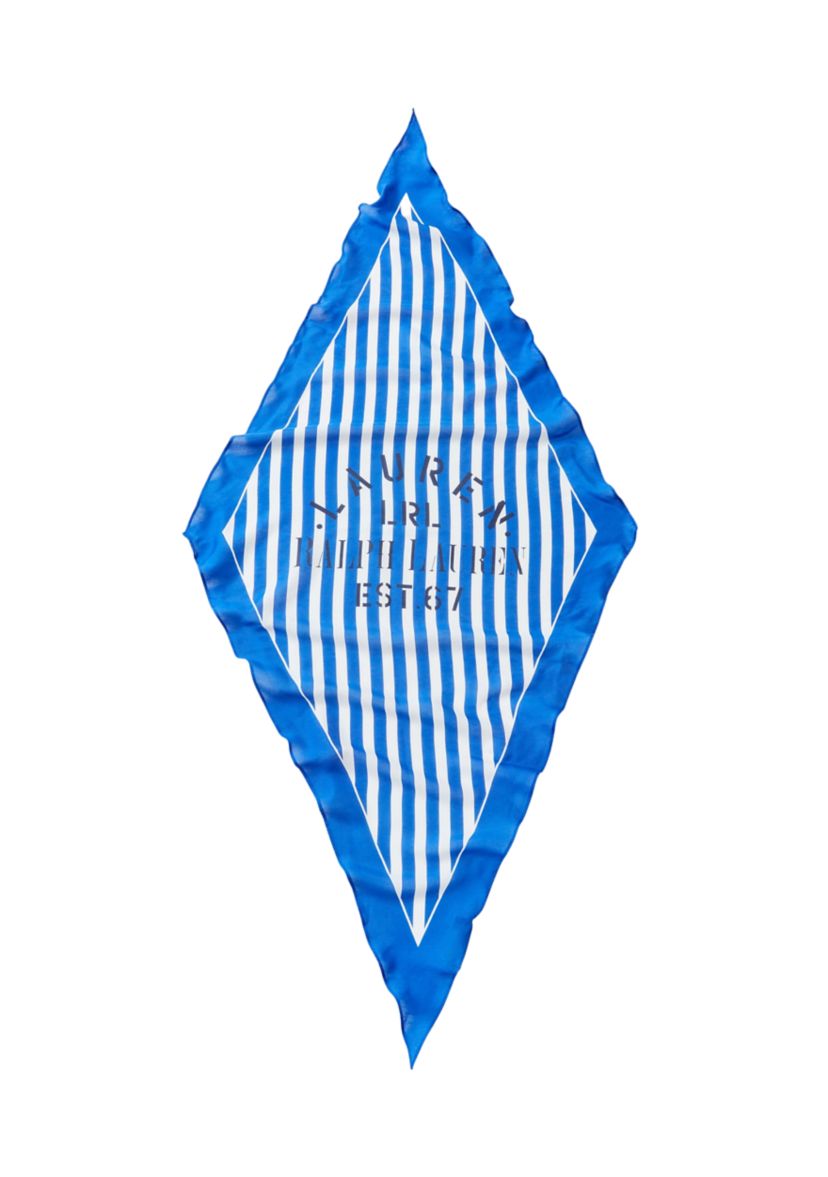Logo Large Diamond Scarf