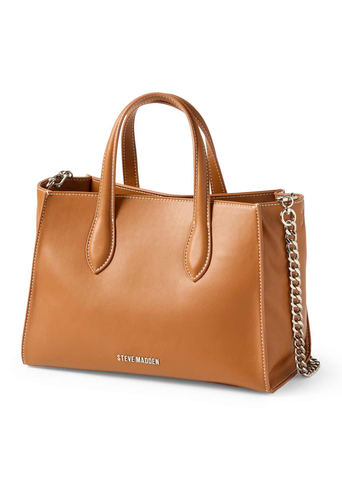 Boxed Top Handle Satchel with Charms