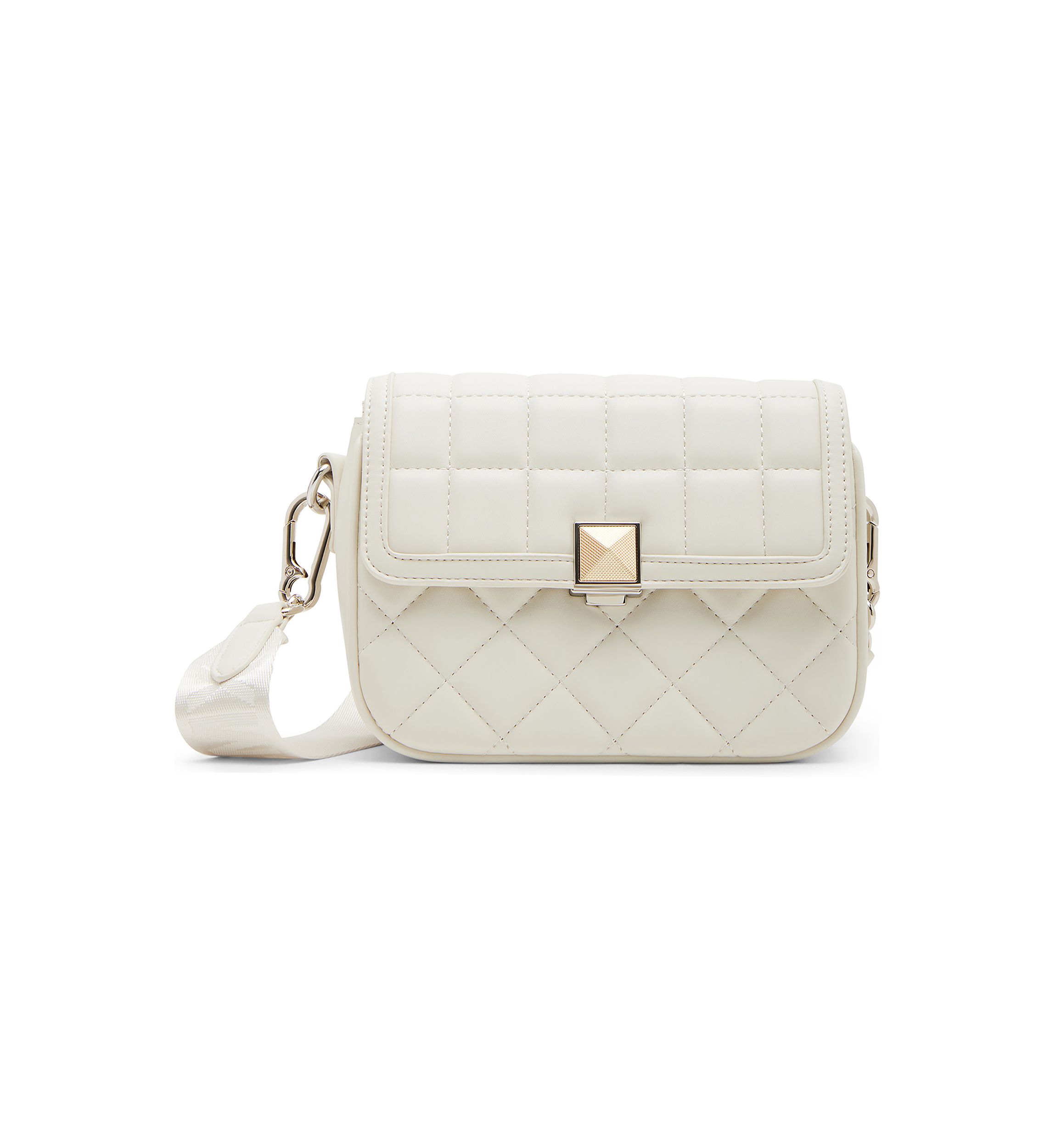 Steve Madden Carla Mixed Quilt Flap Crossbody Bag | Belk
