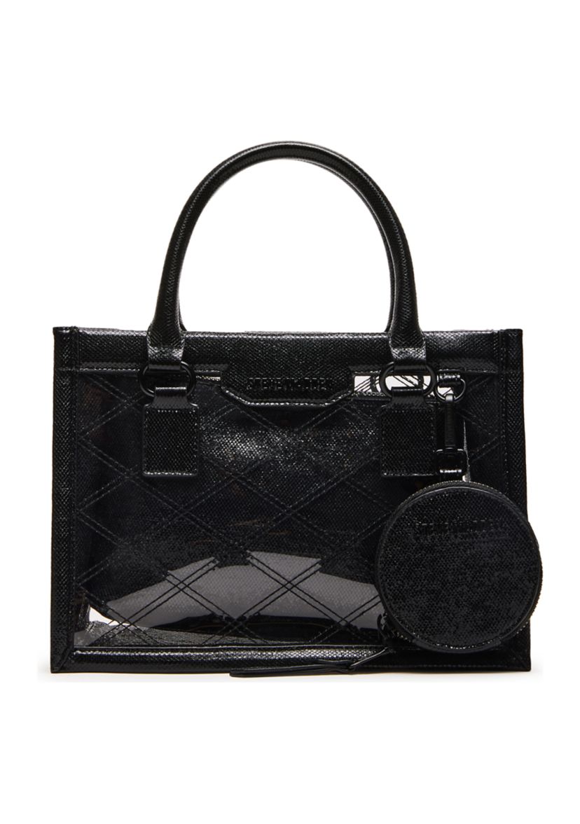 Steve Madden Borsa Bmelodie Colorblock – Top Handle E Tracolla, Metallizzata, Con Catena E Tasca Interna - 4