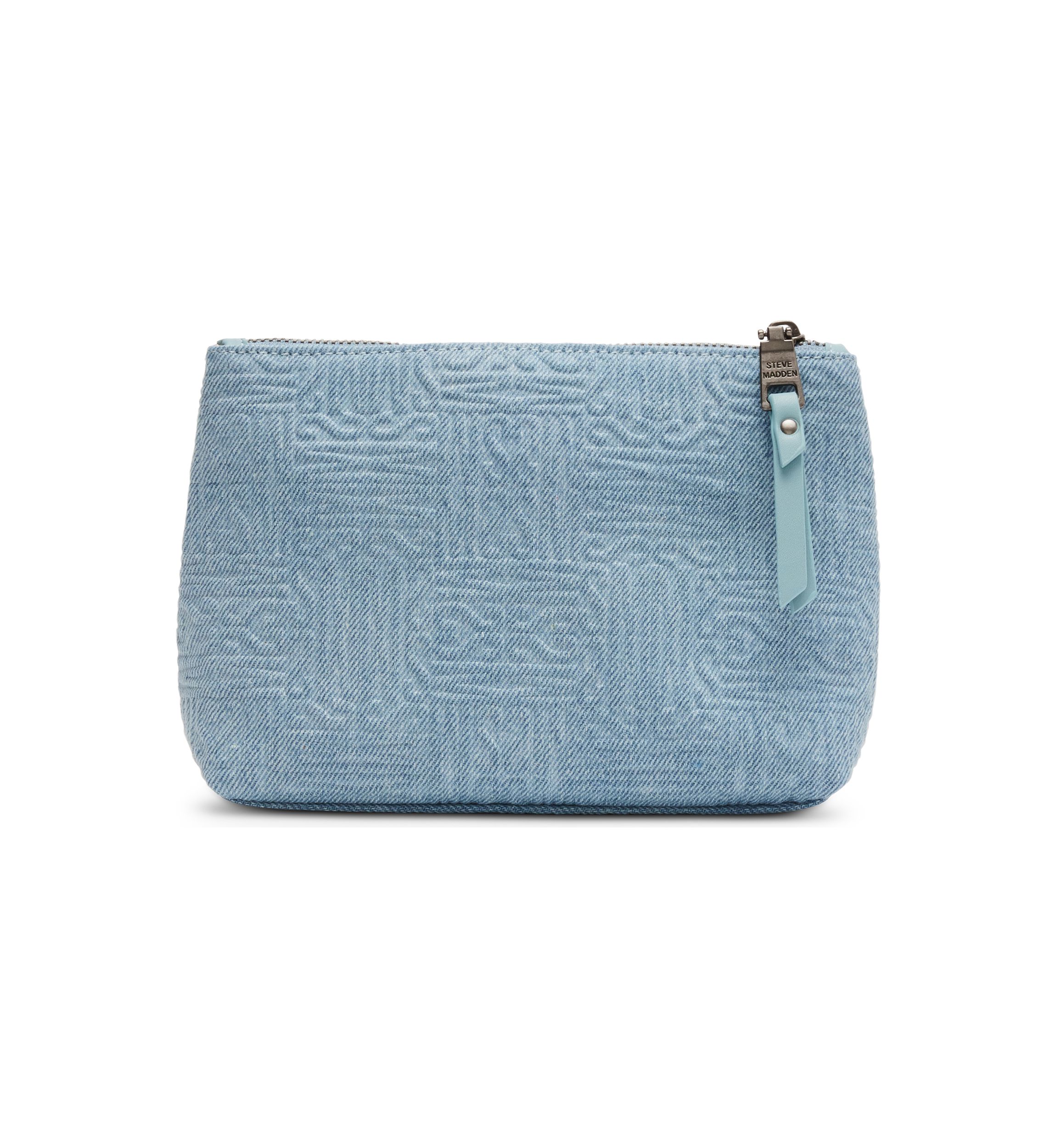 Clear Quilted Top Handle Crossbody