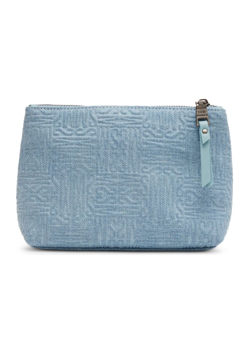 Clear Quilted Top Handle Crossbody