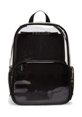 Clear Backpack with Tech Pouch