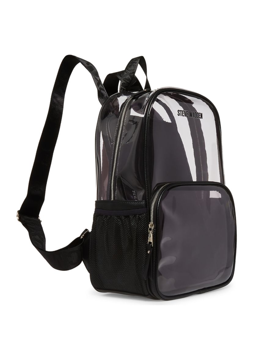 Clear Backpack with Tech Pouch