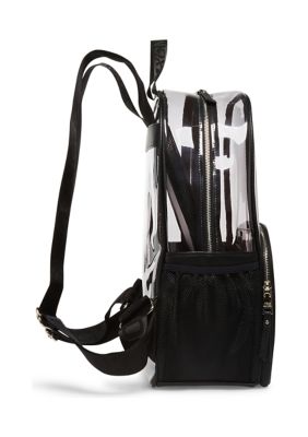 Clear Backpack with Tech Pouch