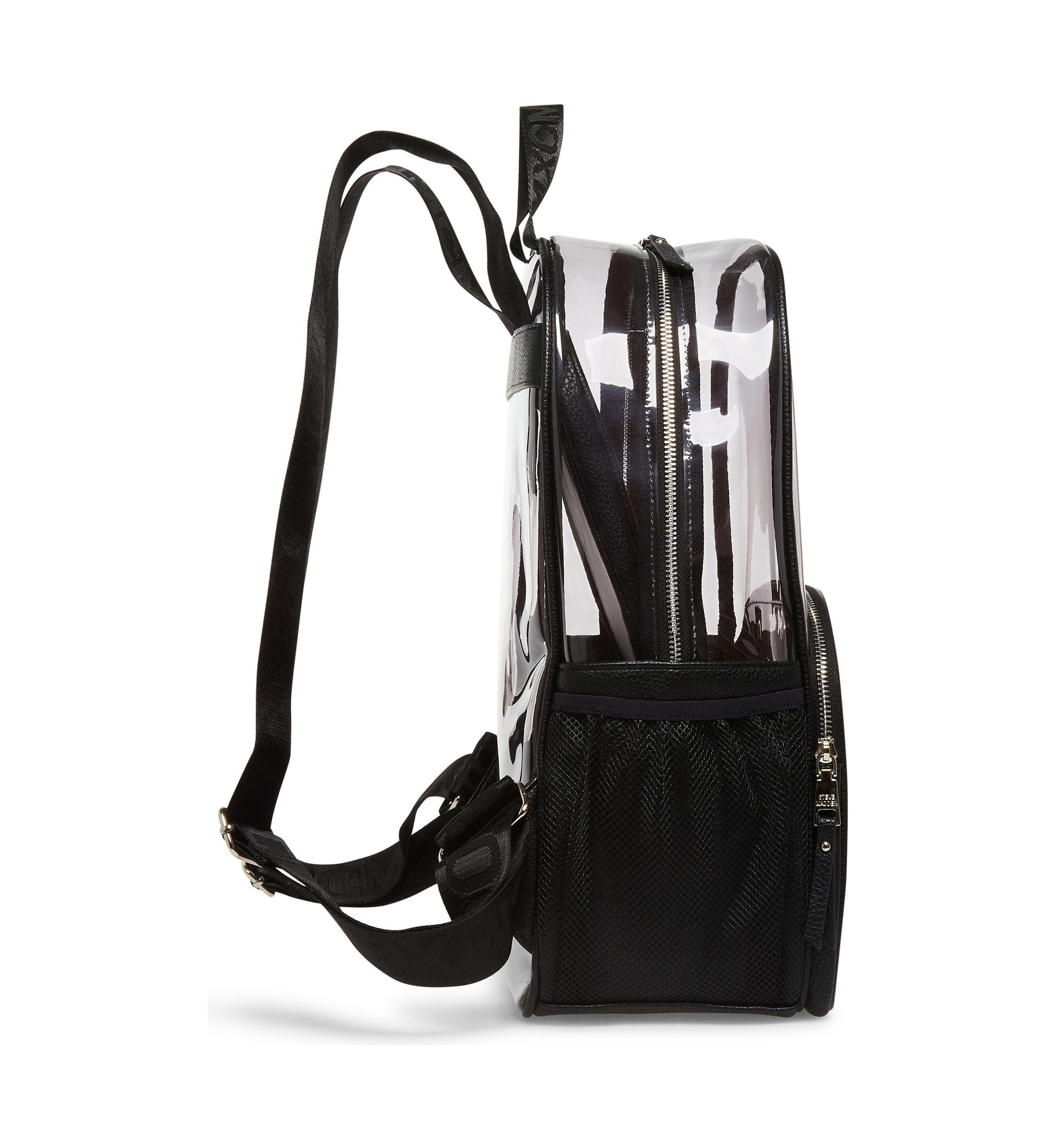 Clear Backpack with Tech Pouch