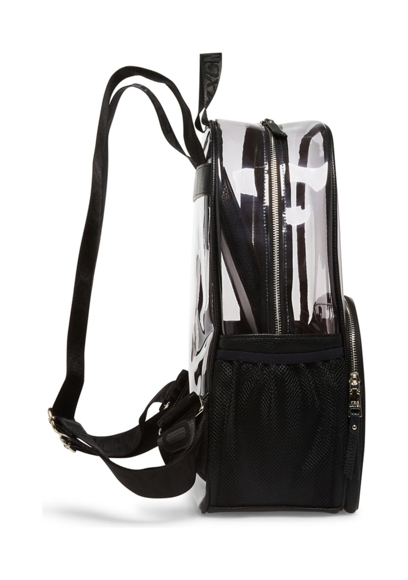 Clear Backpack with Tech Pouch