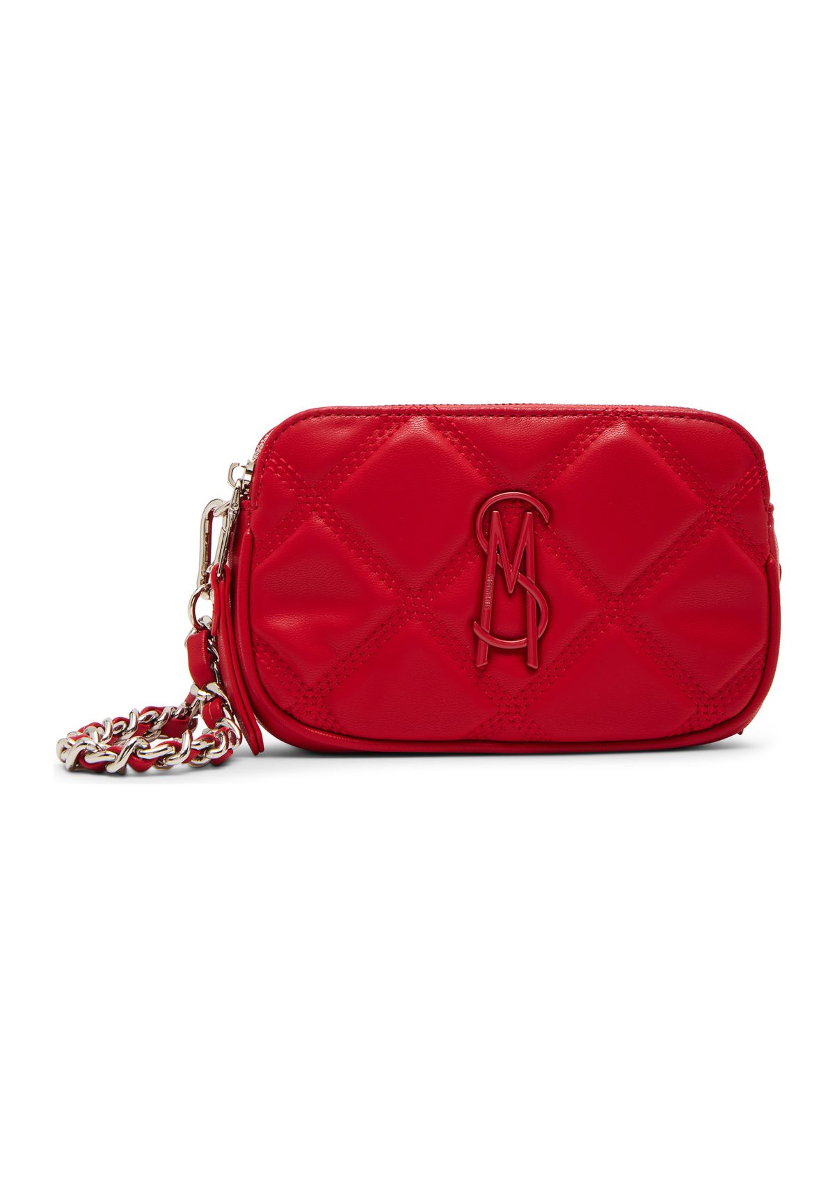 Quilted Double Zip Crossbody