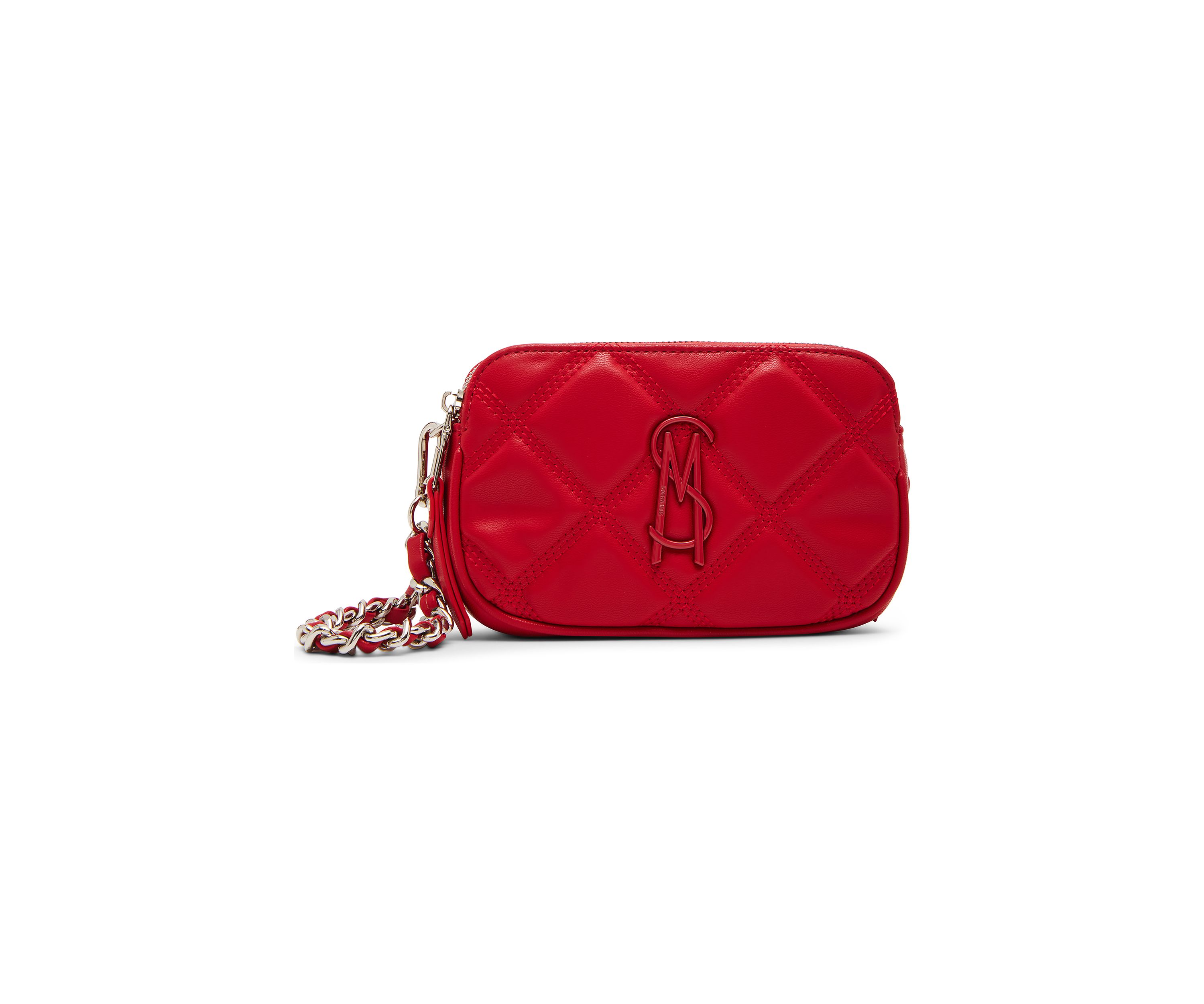 Quilted Double Zip Crossbody