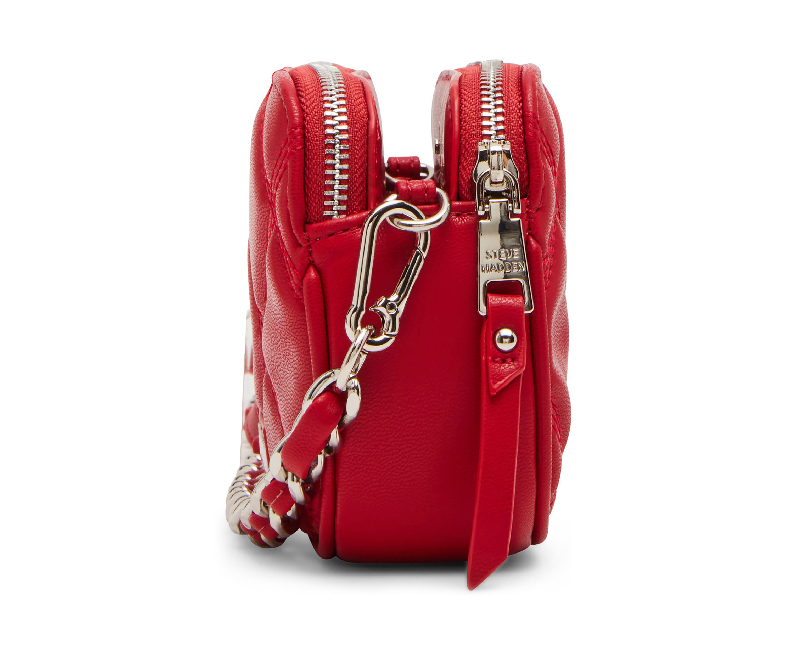 Quilted Double Zip Crossbody
