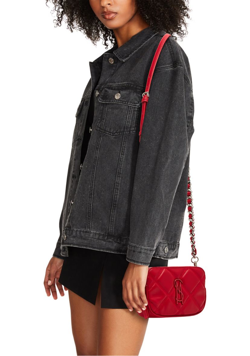 Quilted Double Zip Crossbody