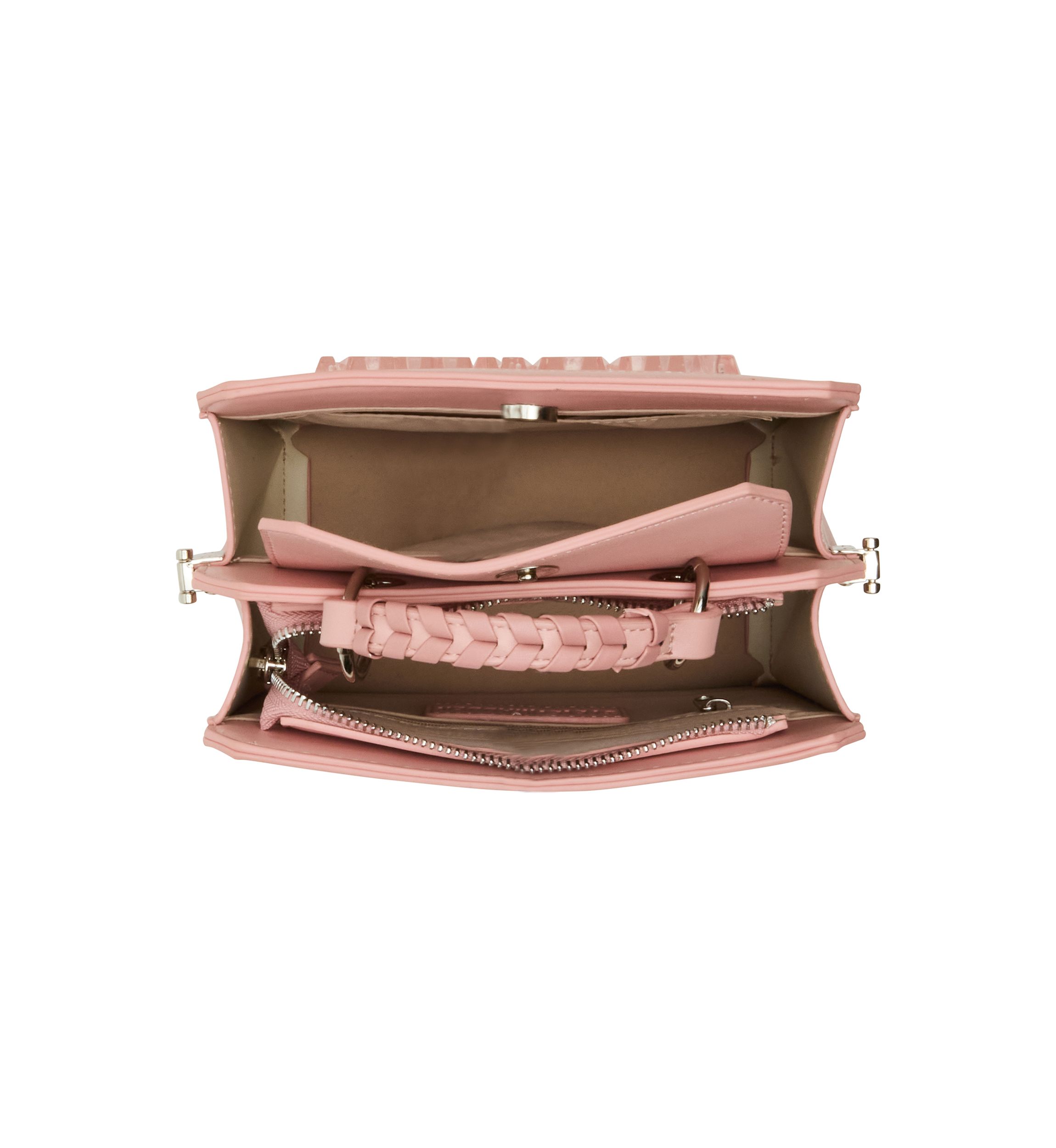 Small Top Handle Box Bag