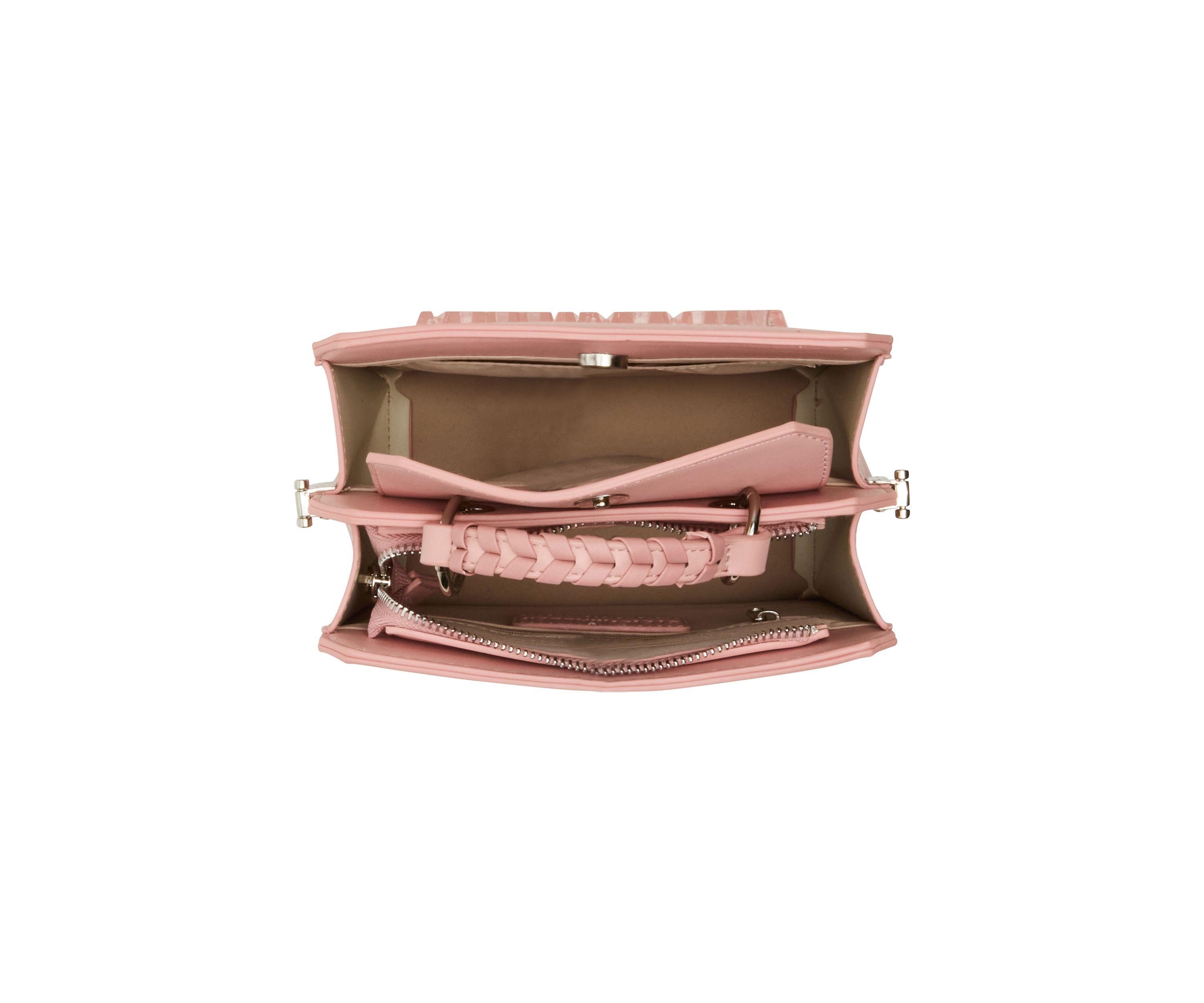 Small Top Handle Box Bag