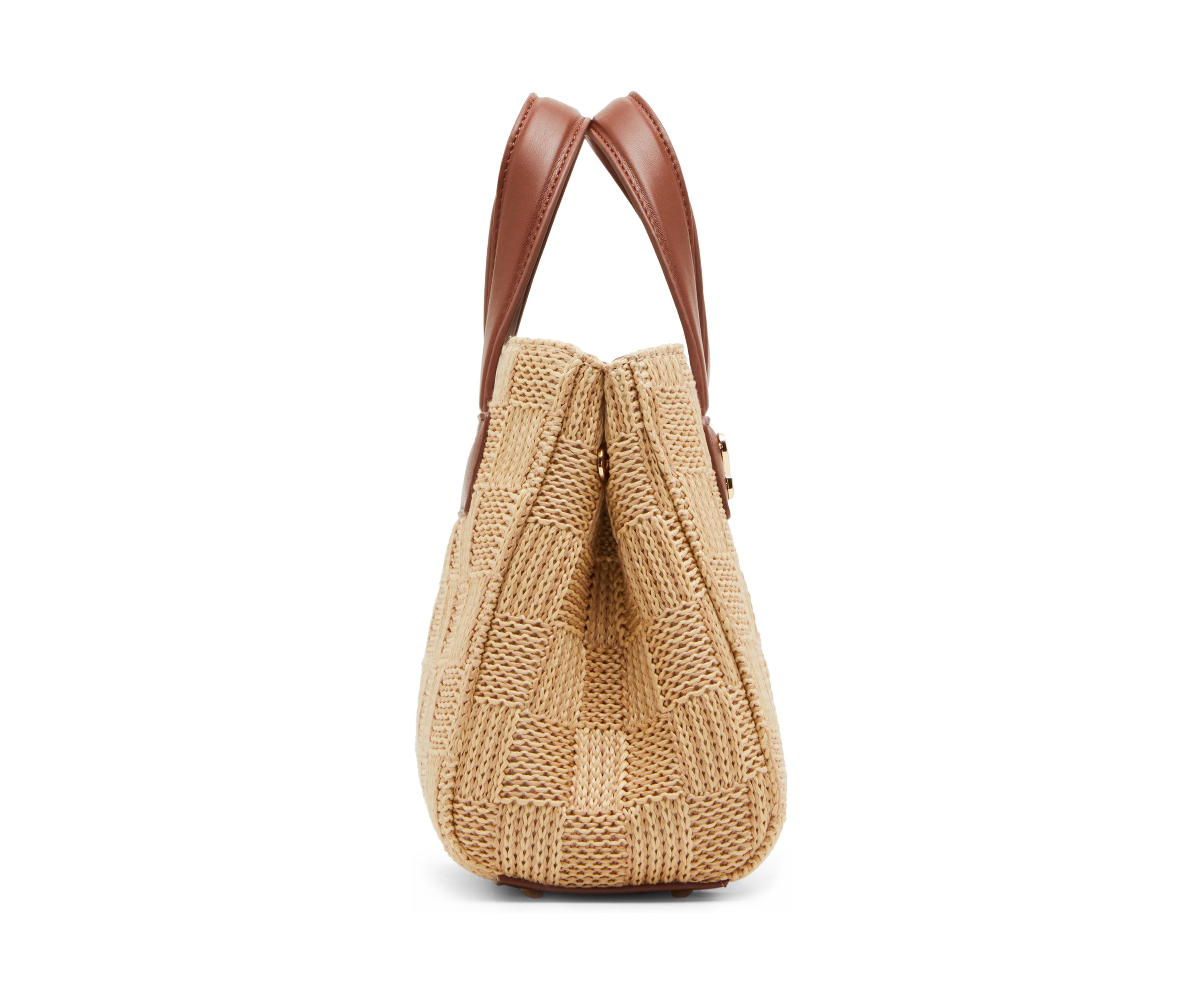Flores Straw Tote and Pouch 