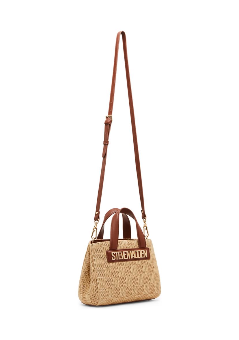Flores Straw Tote and Pouch 