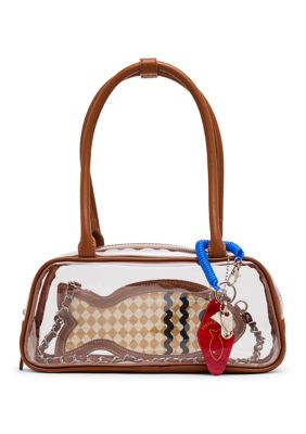Steve Madden Goldee Clear Shoulder Bag