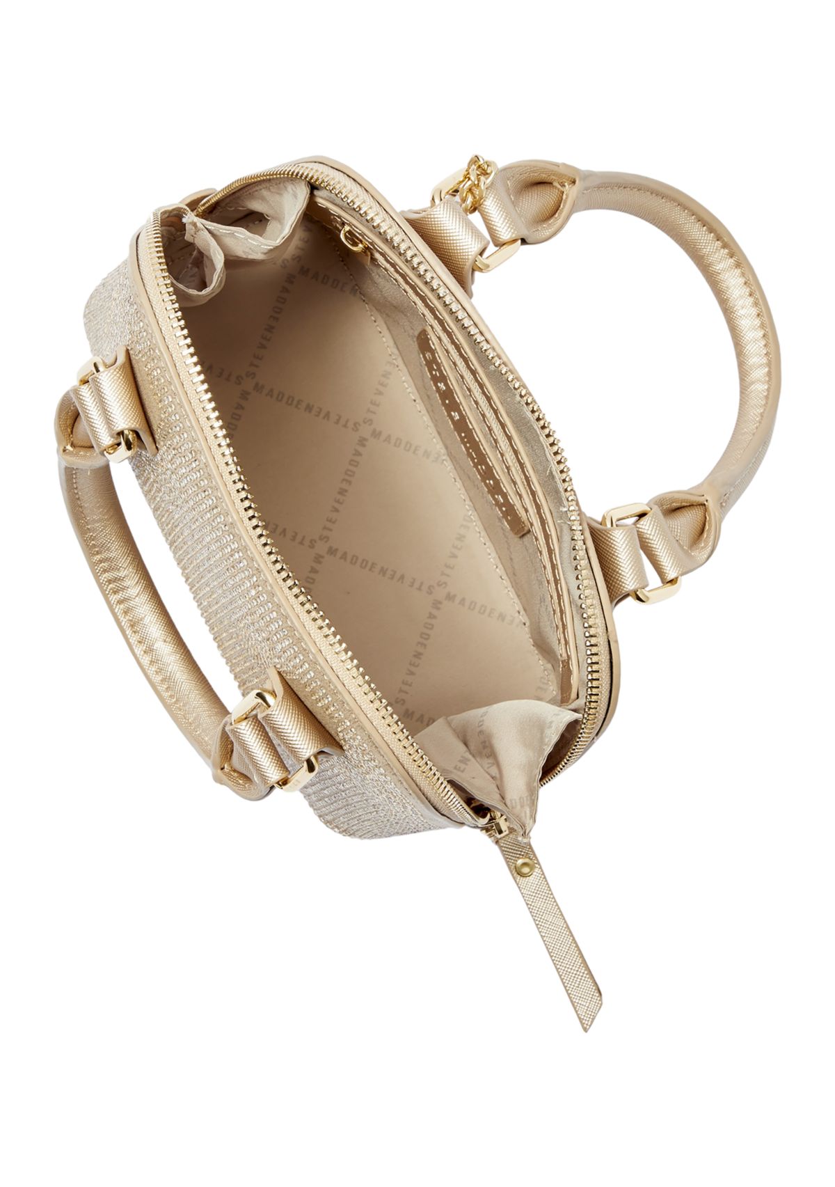 Small Top Handle Rhinestone Bag 