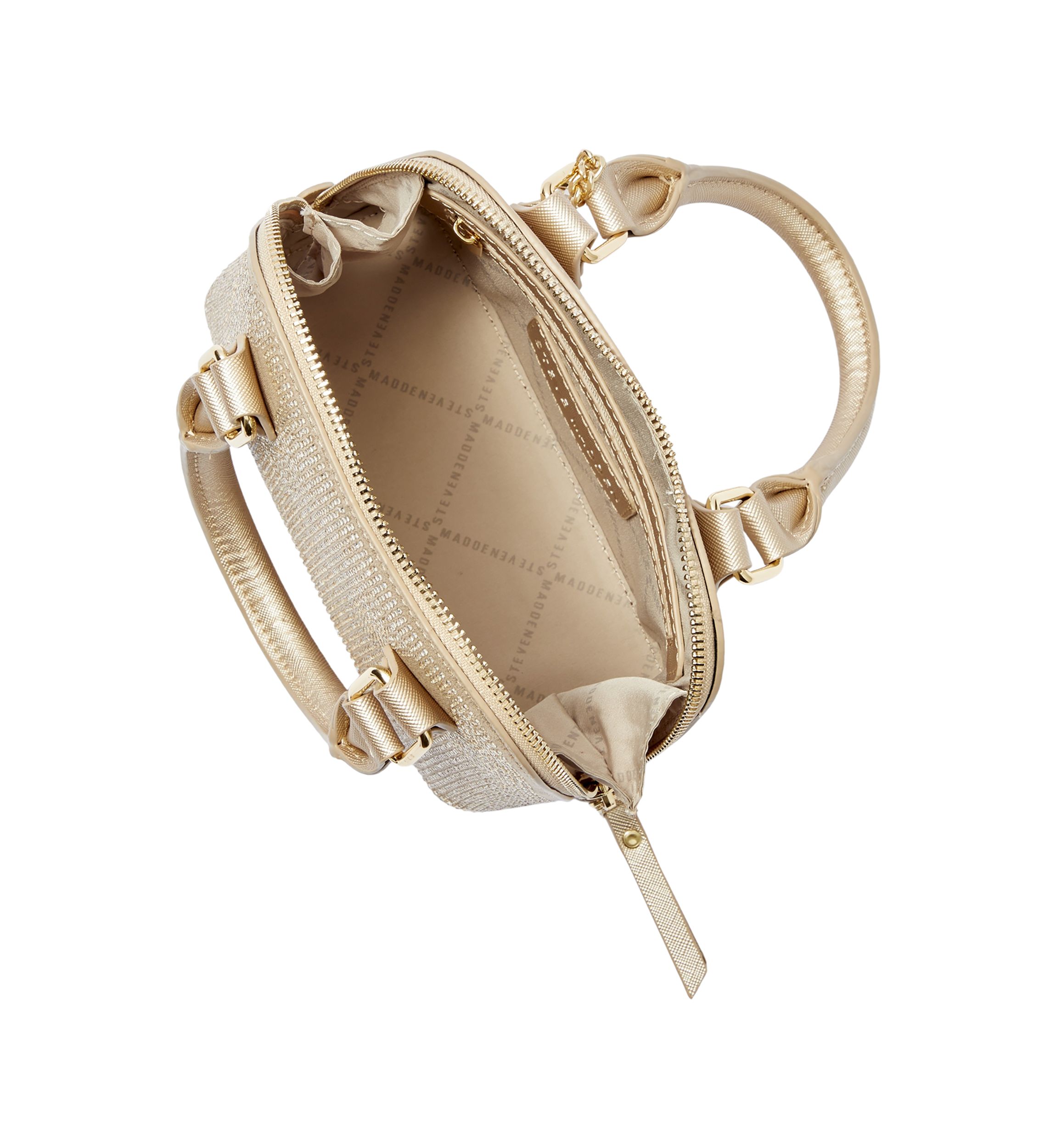 Small Top Handle Rhinestone Bag 