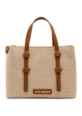 Steve Madden Bindiee Straw Crossbody Bag
