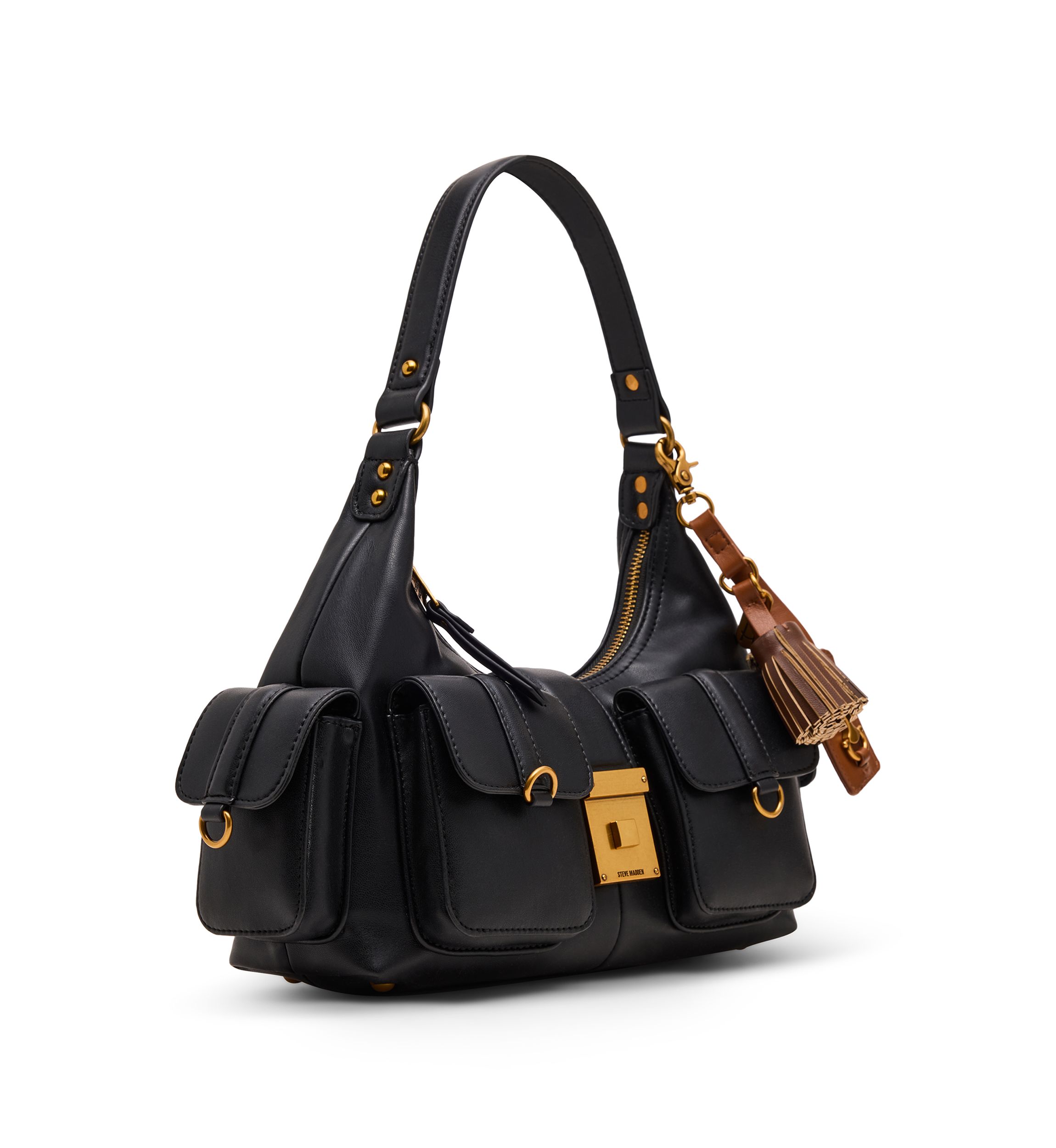 Cargo Pocket Short Shoulder Bag