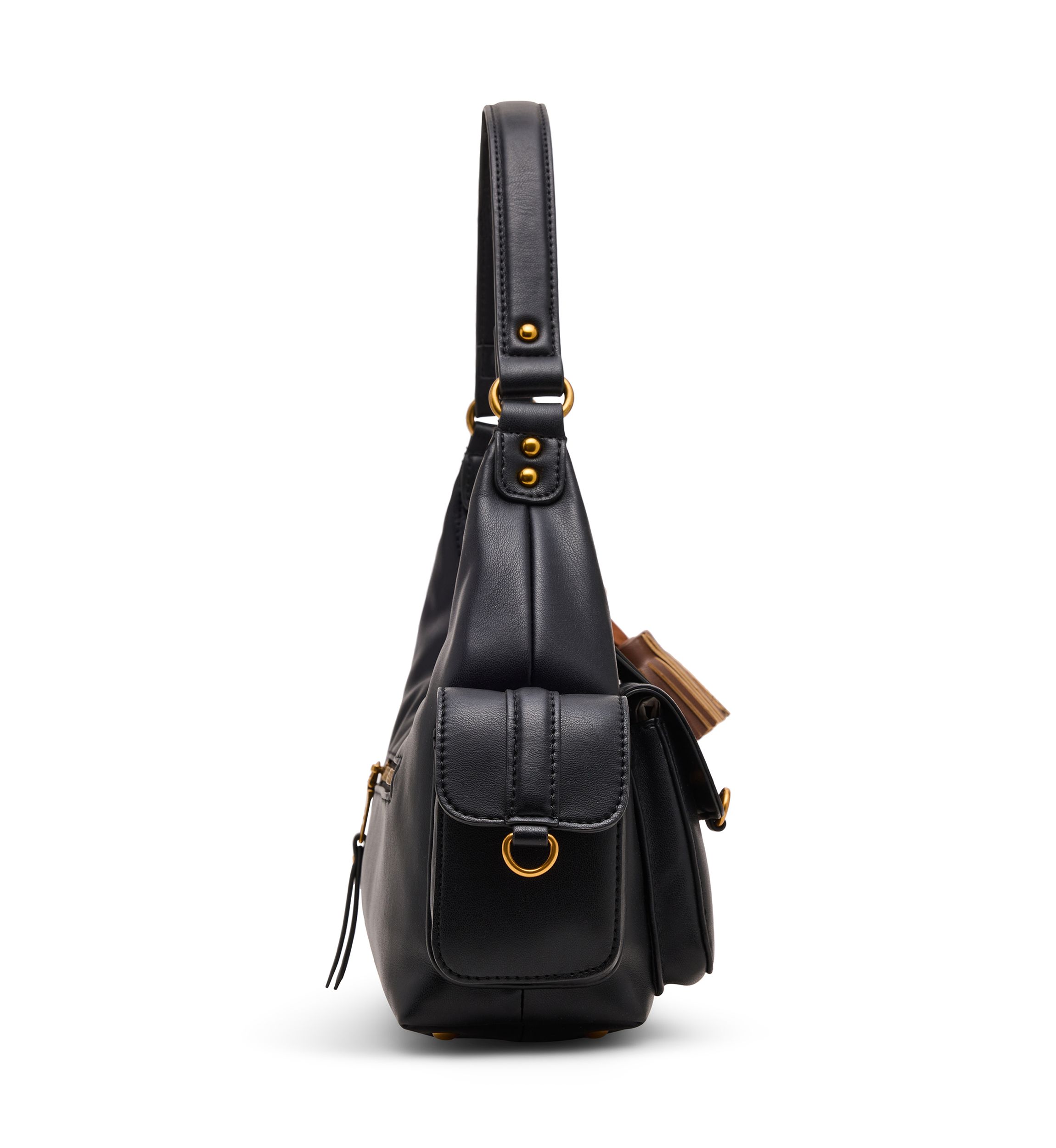 Cargo Pocket Short Shoulder Bag
