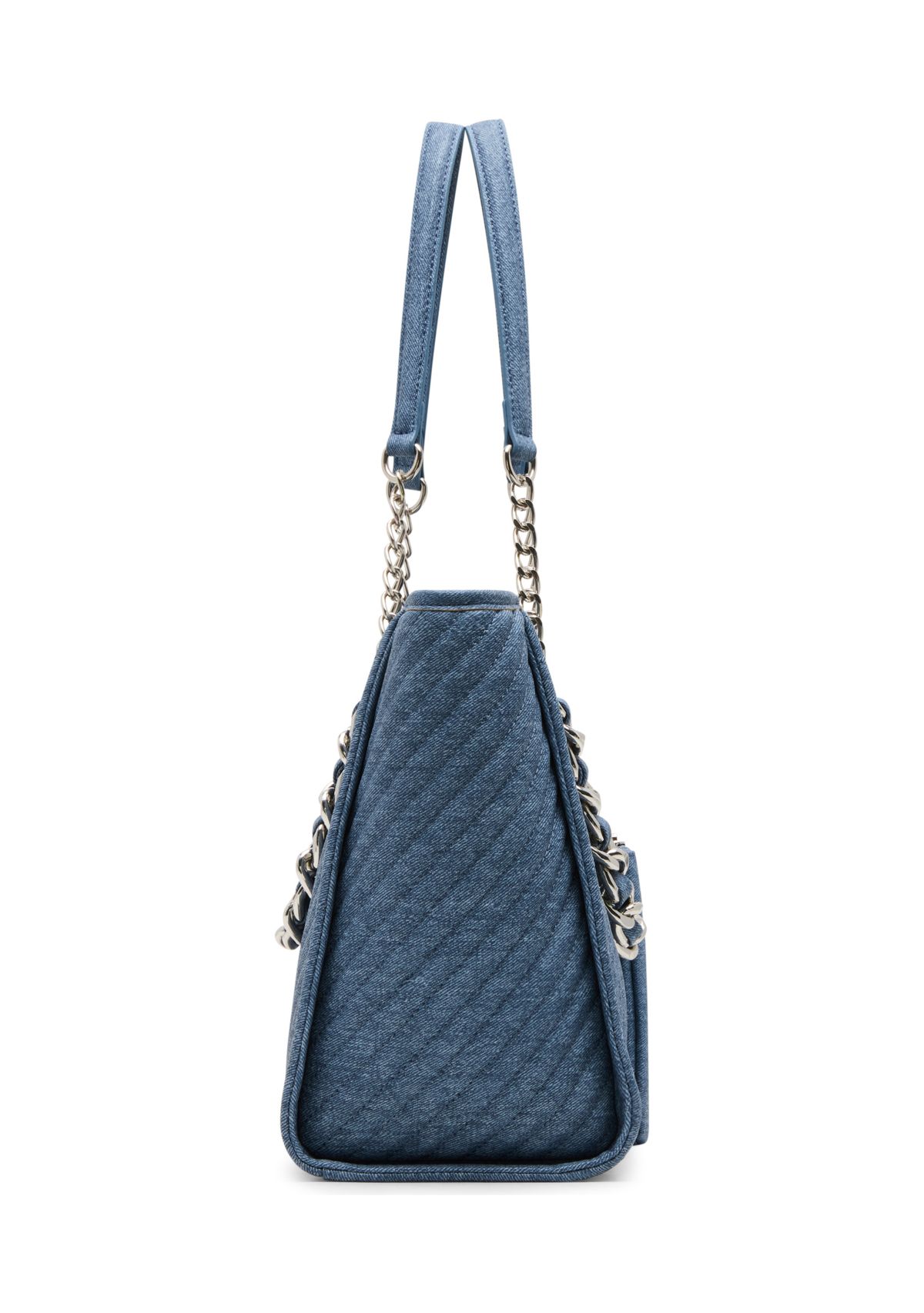 Quilted Chain Tote Bag