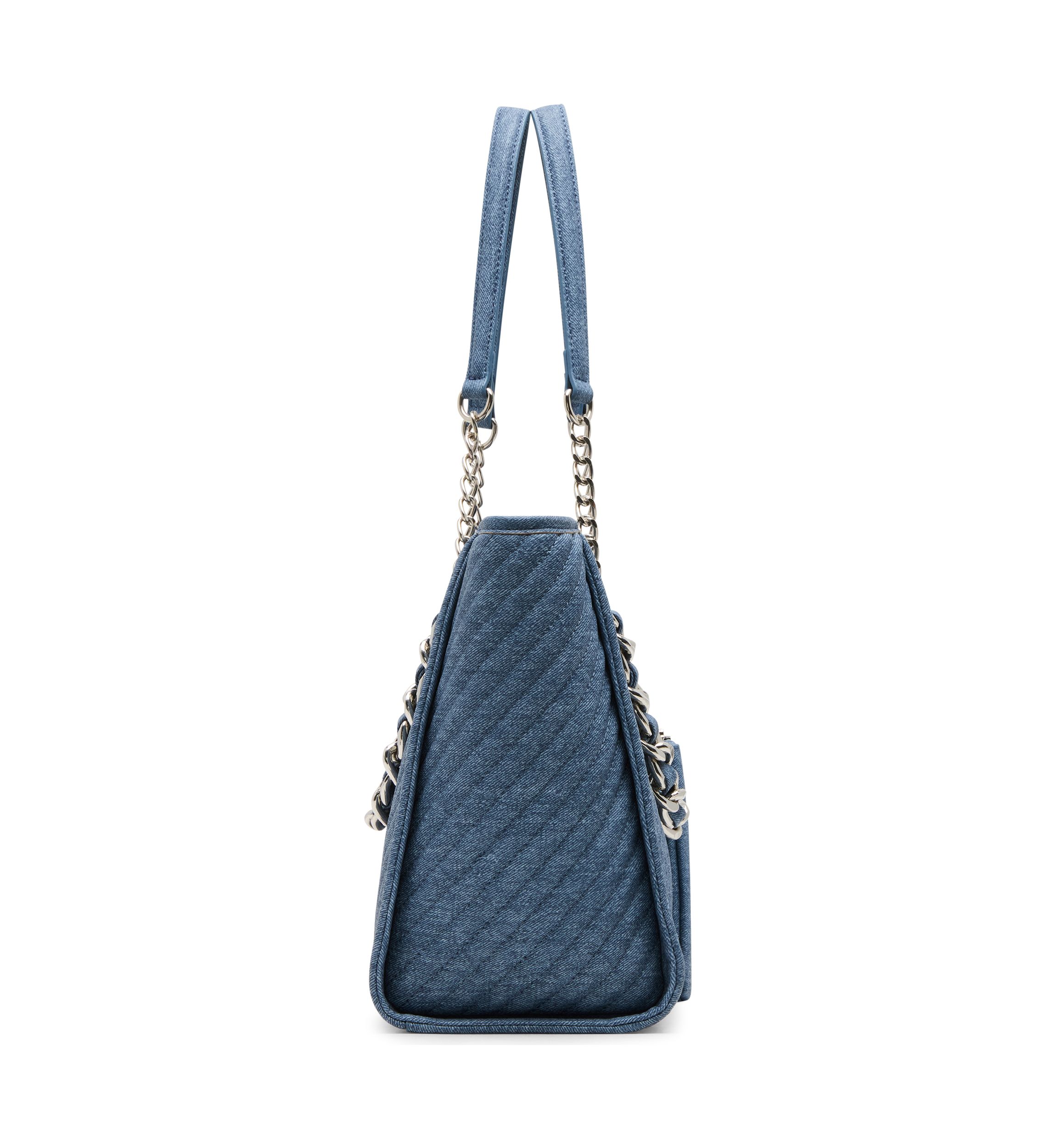 Quilted Chain Tote Bag