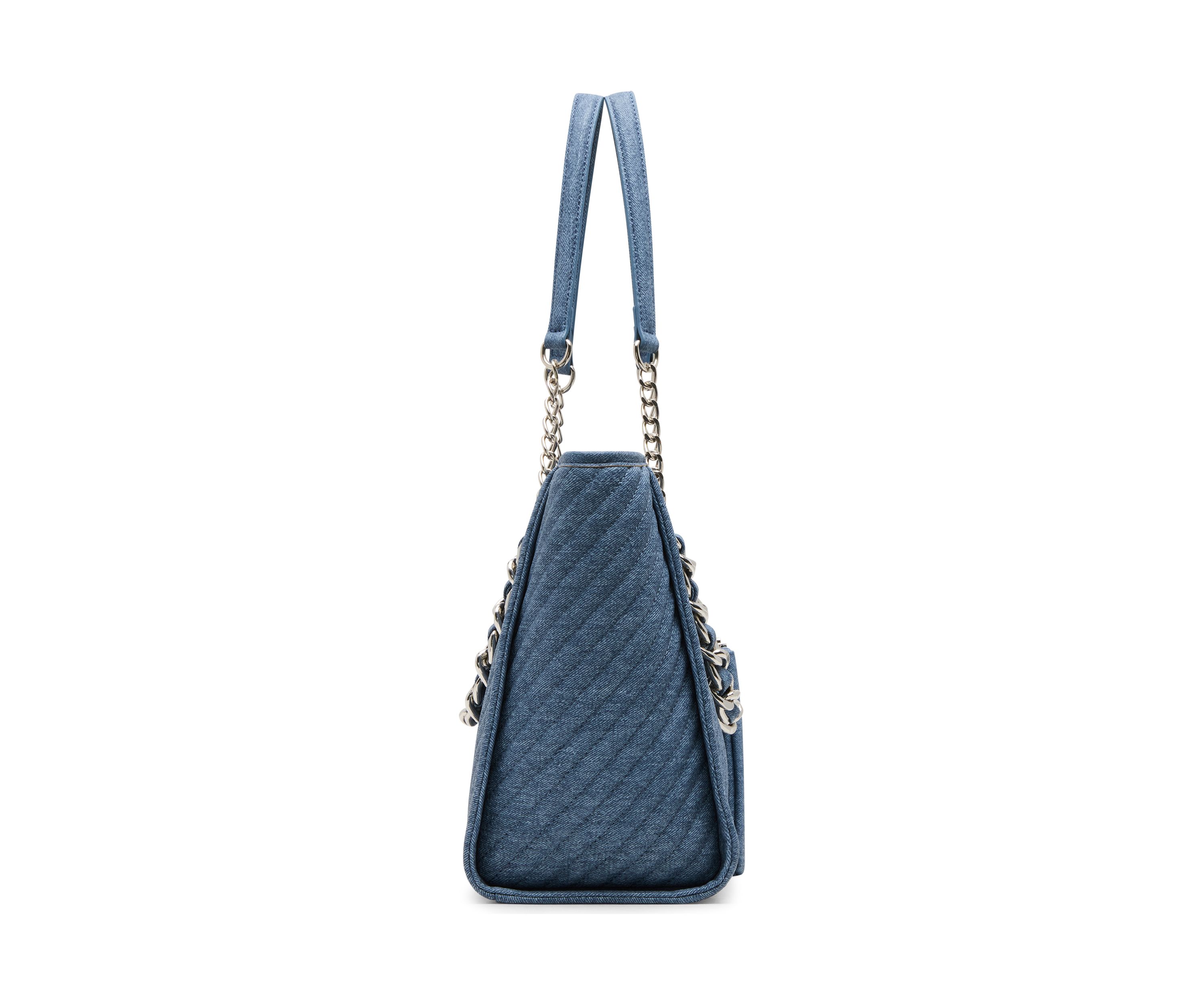Quilted Chain Tote Bag