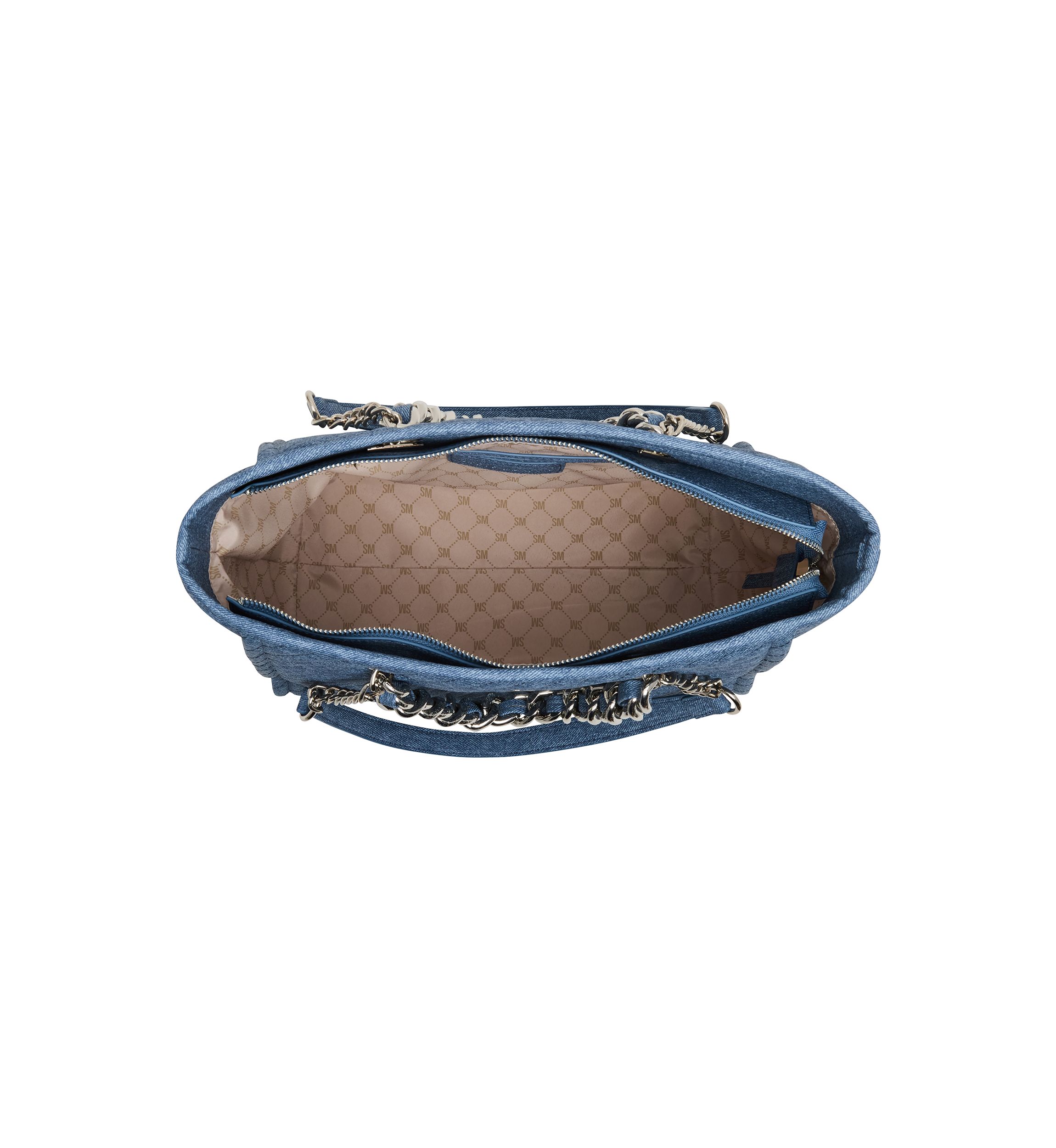 Quilted Chain Tote Bag