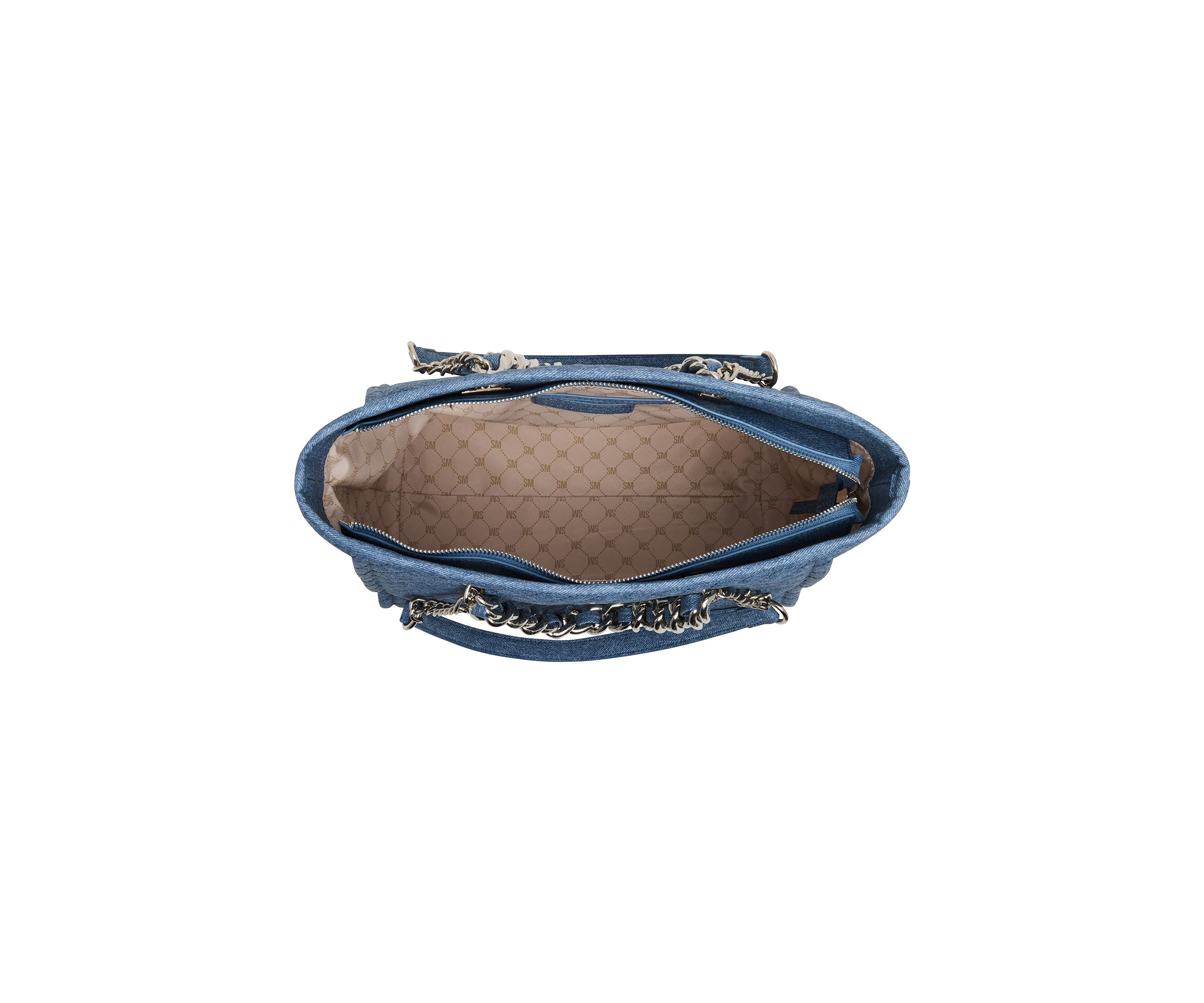Quilted Chain Tote Bag