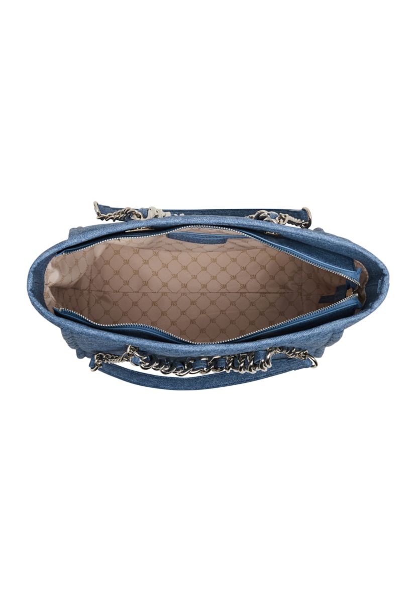 Quilted Chain Tote Bag