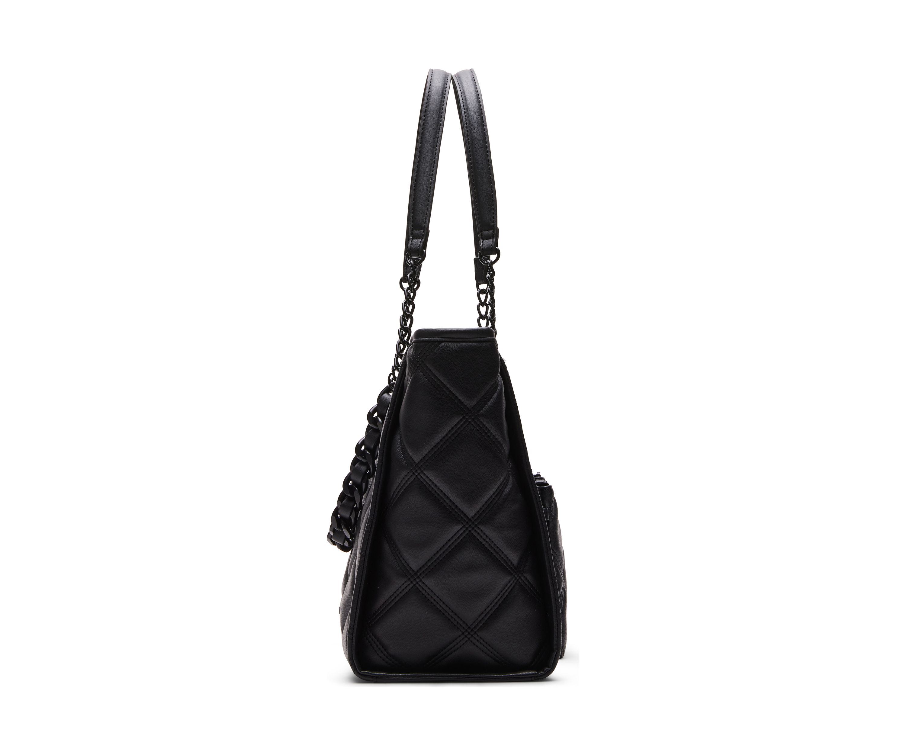 Quilted Tote with Removable Pouch