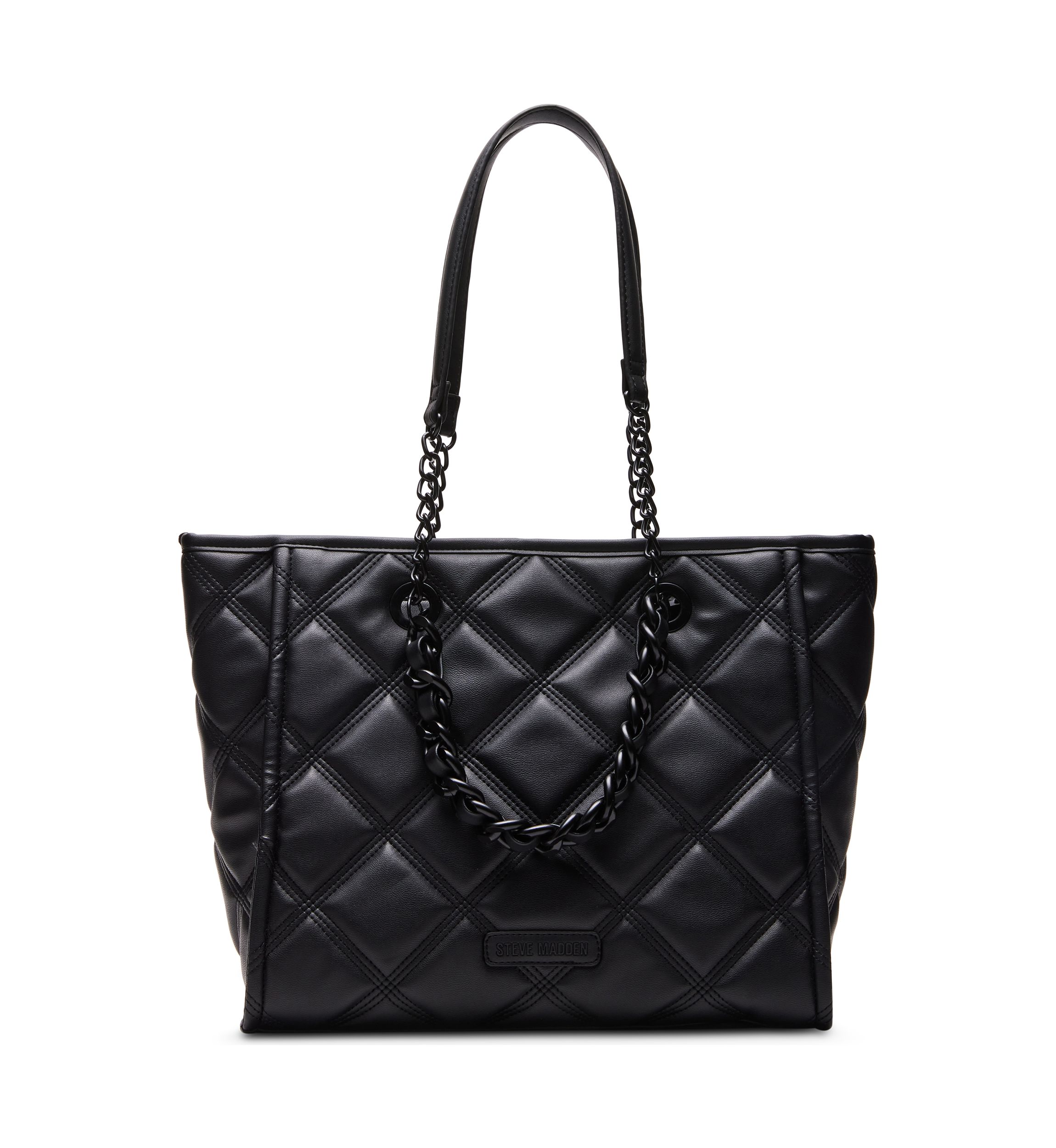 Quilted Tote with Removable Pouch