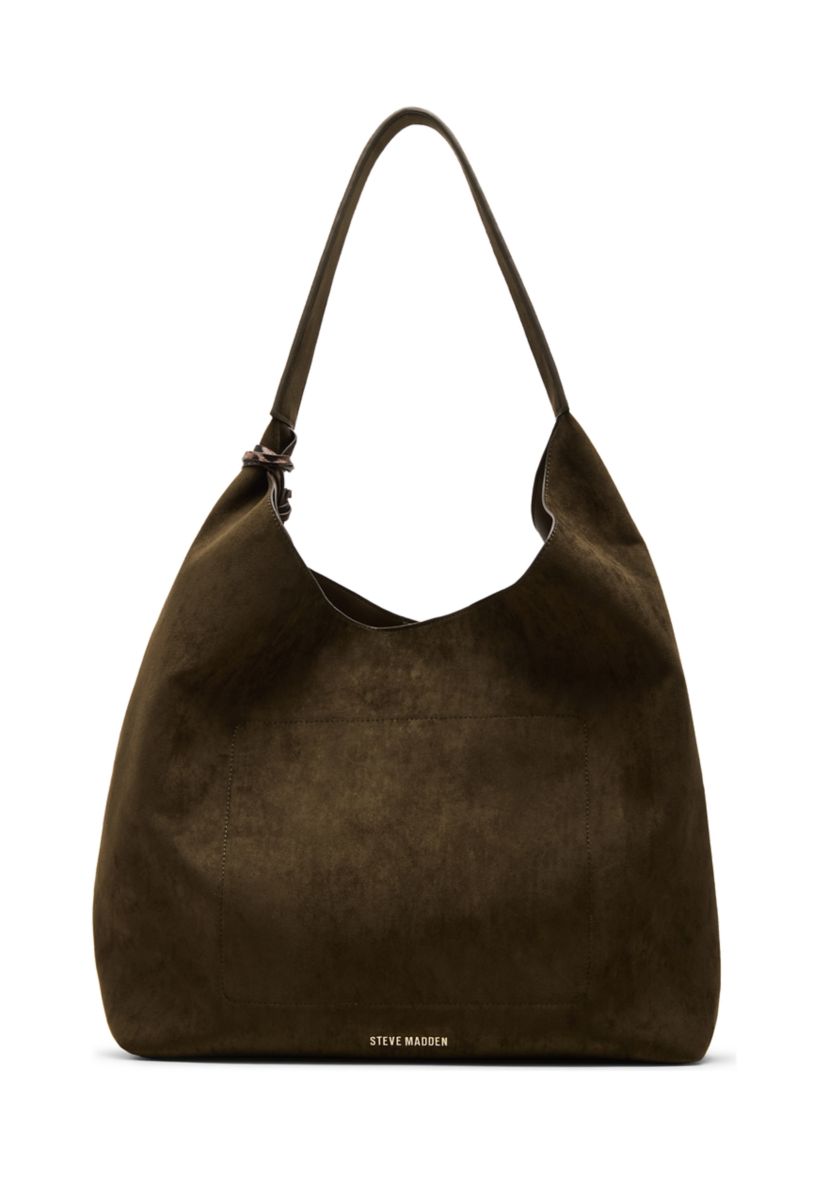 Blenore Sueded Hobo Bag with Charms