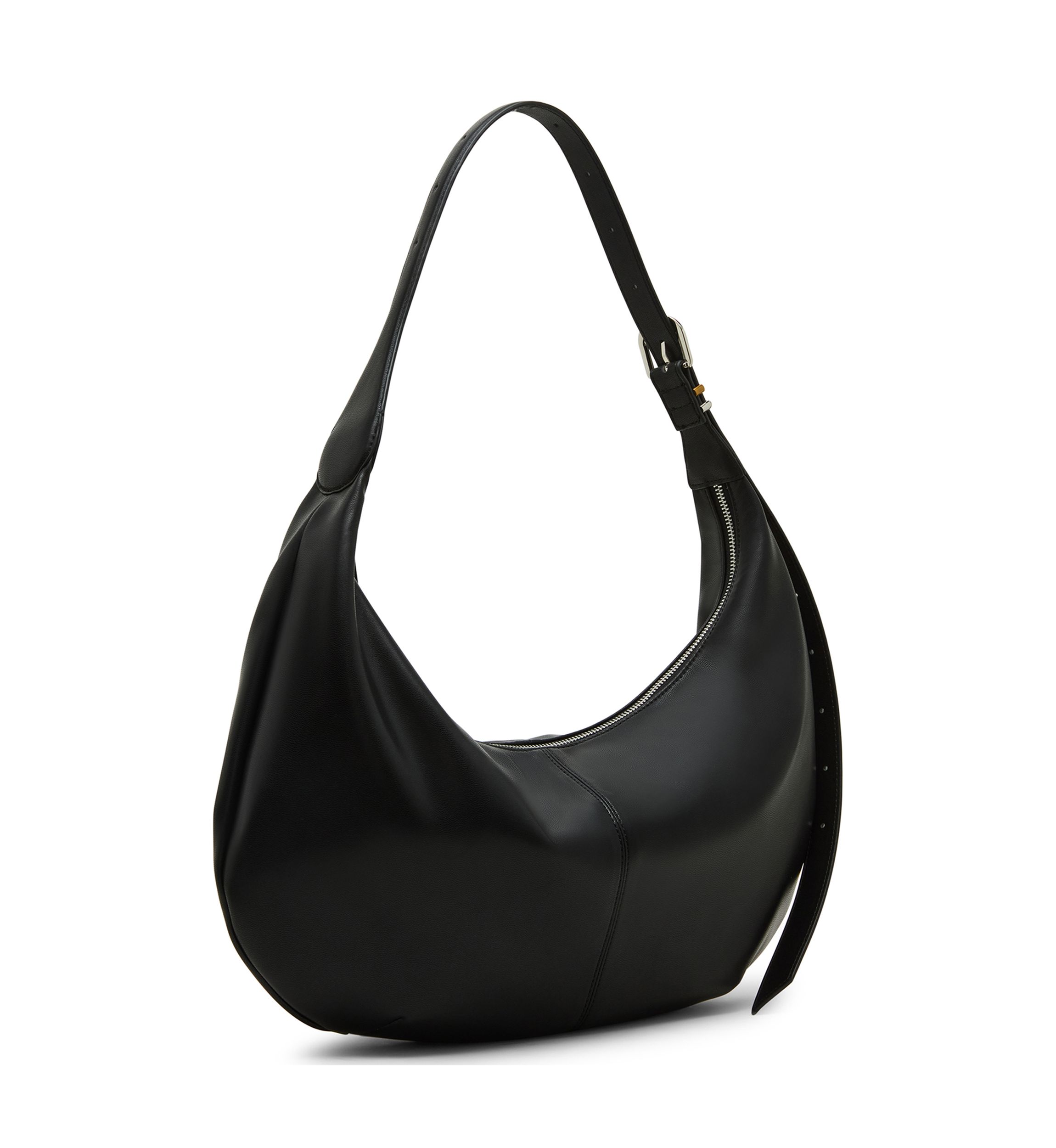 Bolga Sueded Buckle Hobo Crossbody