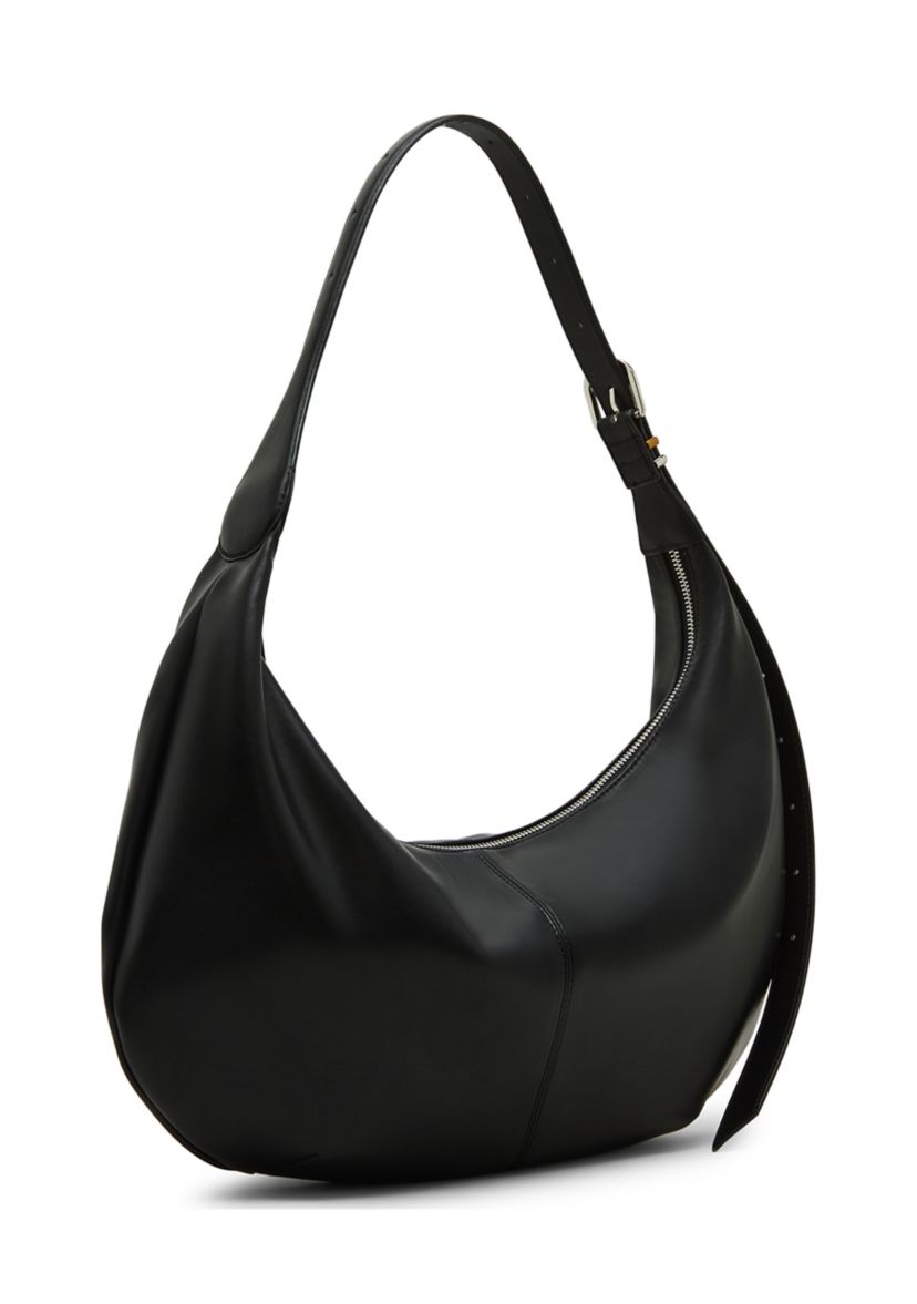 Bolga Sueded Buckle Hobo Crossbody